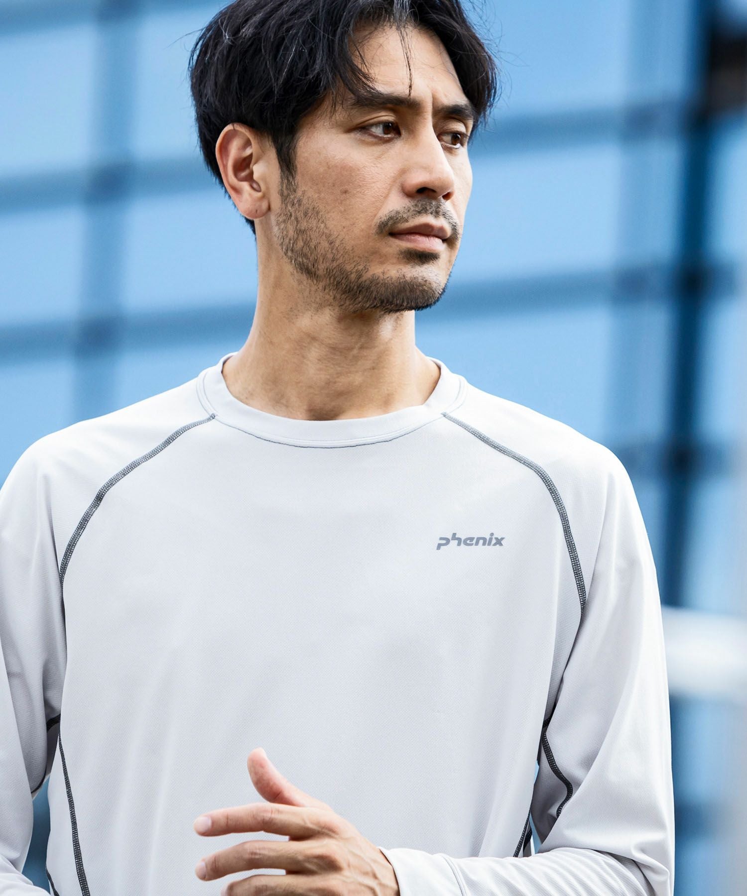 phenix outdoor(フェニックスアウトドア)CREW NECK LONG SLEEVE T