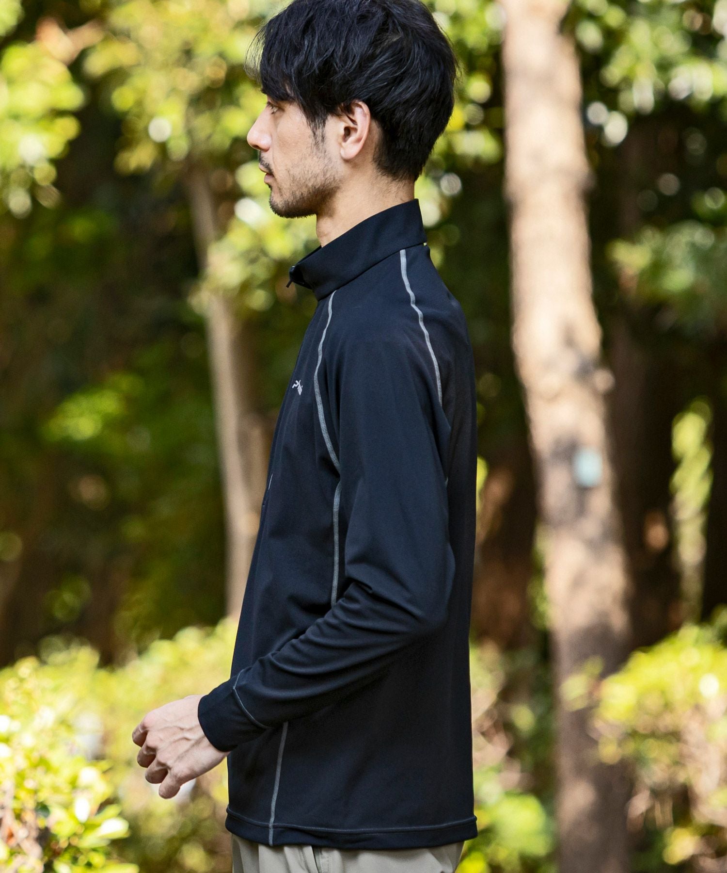 phenix outdoor(フェニックスアウトドア)HALF ZIP LONG SLEEVE T