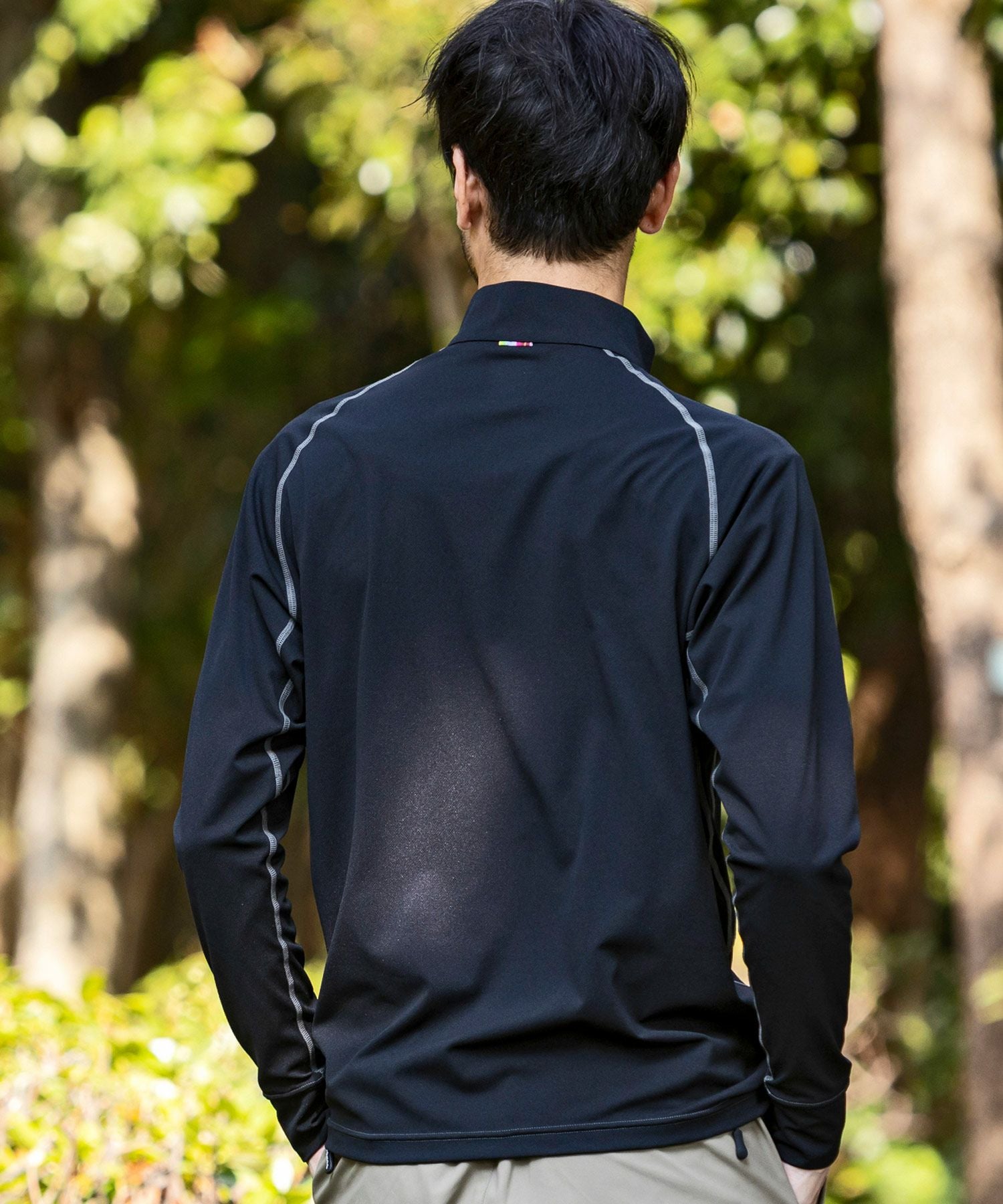 SUNLINE ハーフジップ長袖Tシャツ LL 新品 MENS】ハーフジップ長袖Tシャツ メンズTシャツ 速乾 ストレッチ 日焼け
