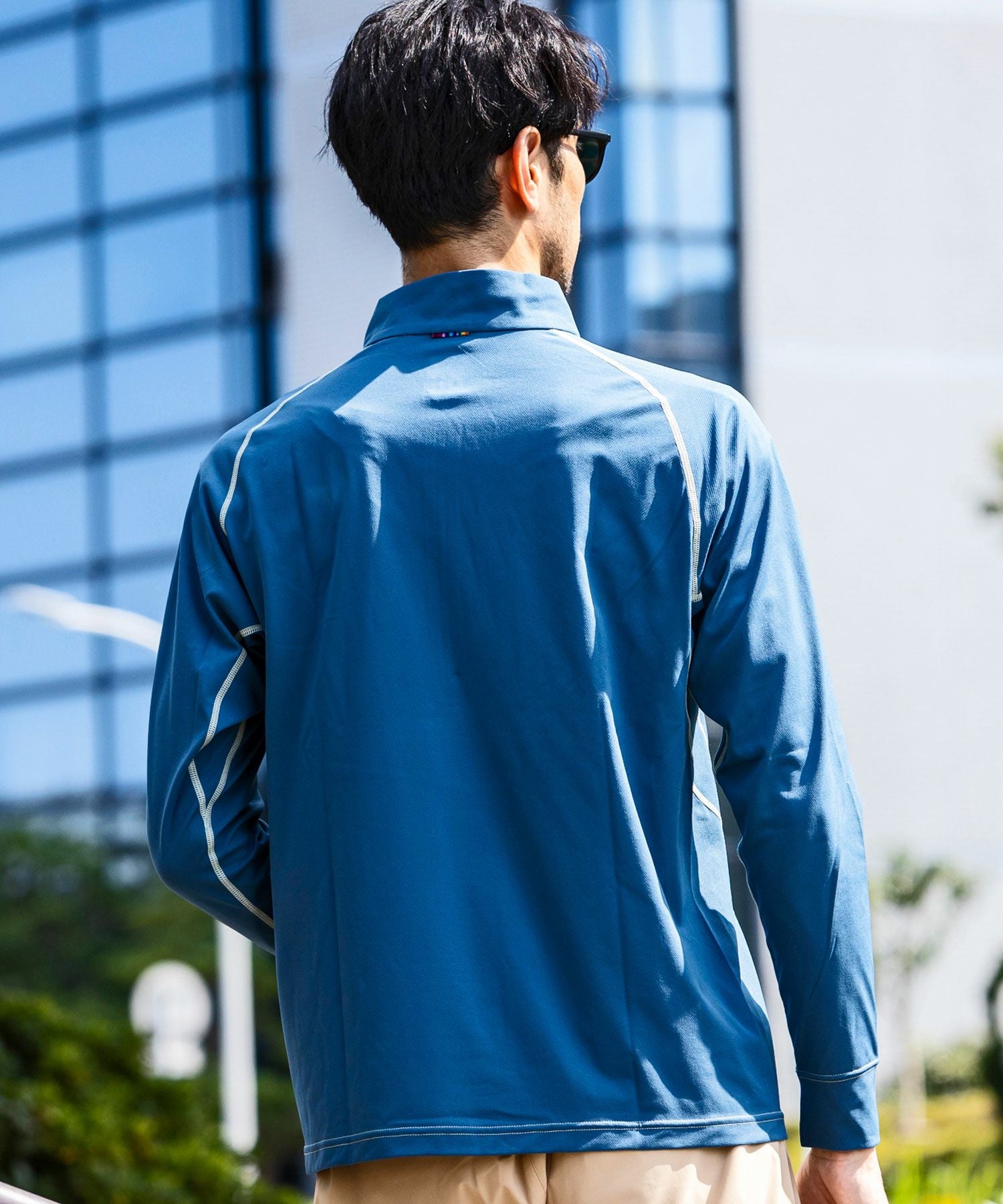 phenix outdoor(フェニックスアウトドア)HALF ZIP LONG SLEEVE T
