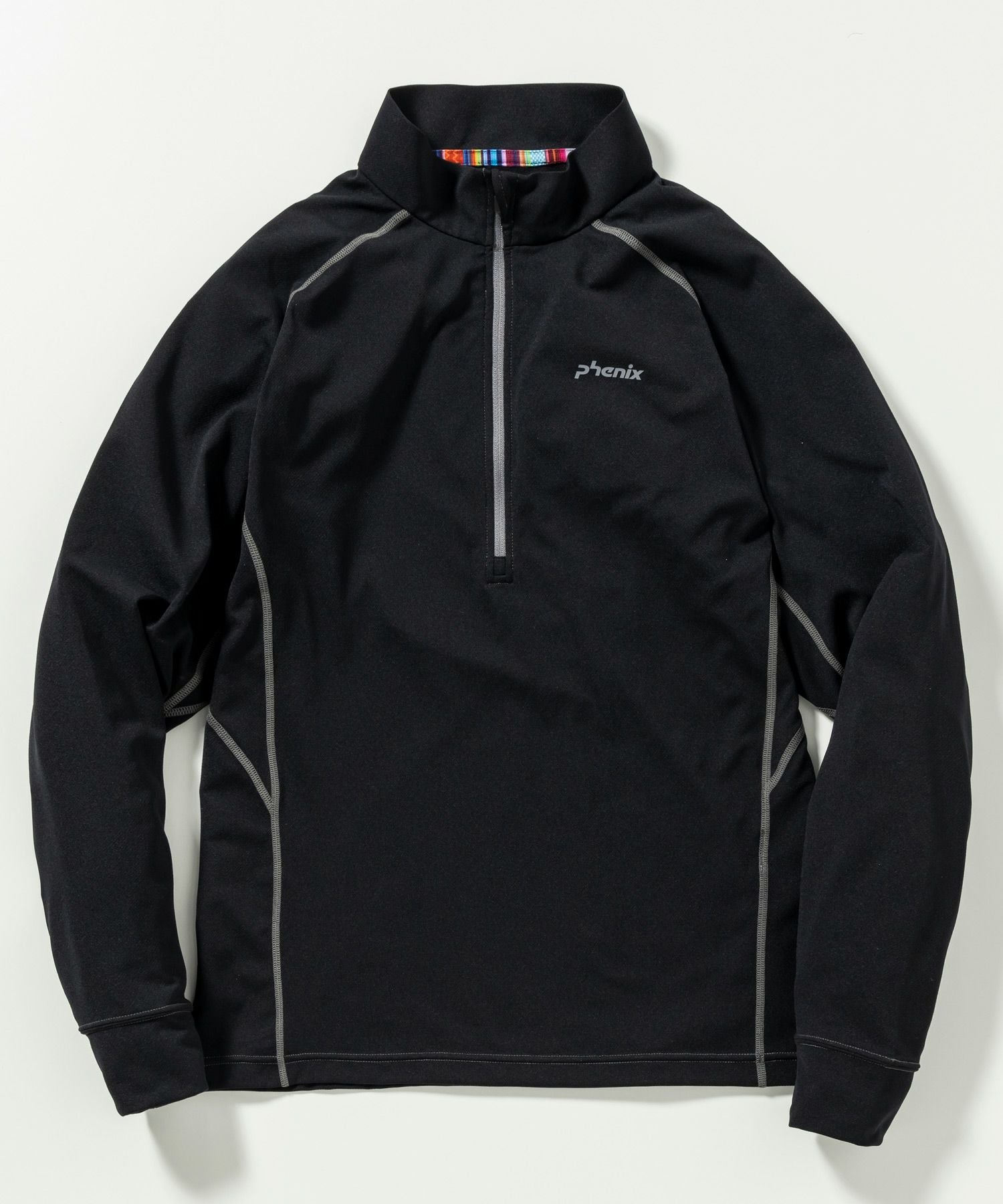 ちすいかんハーフジップロンT phenix outdoor(フェニックスアウトドア)HALF ZIP LONG SLEEVE T