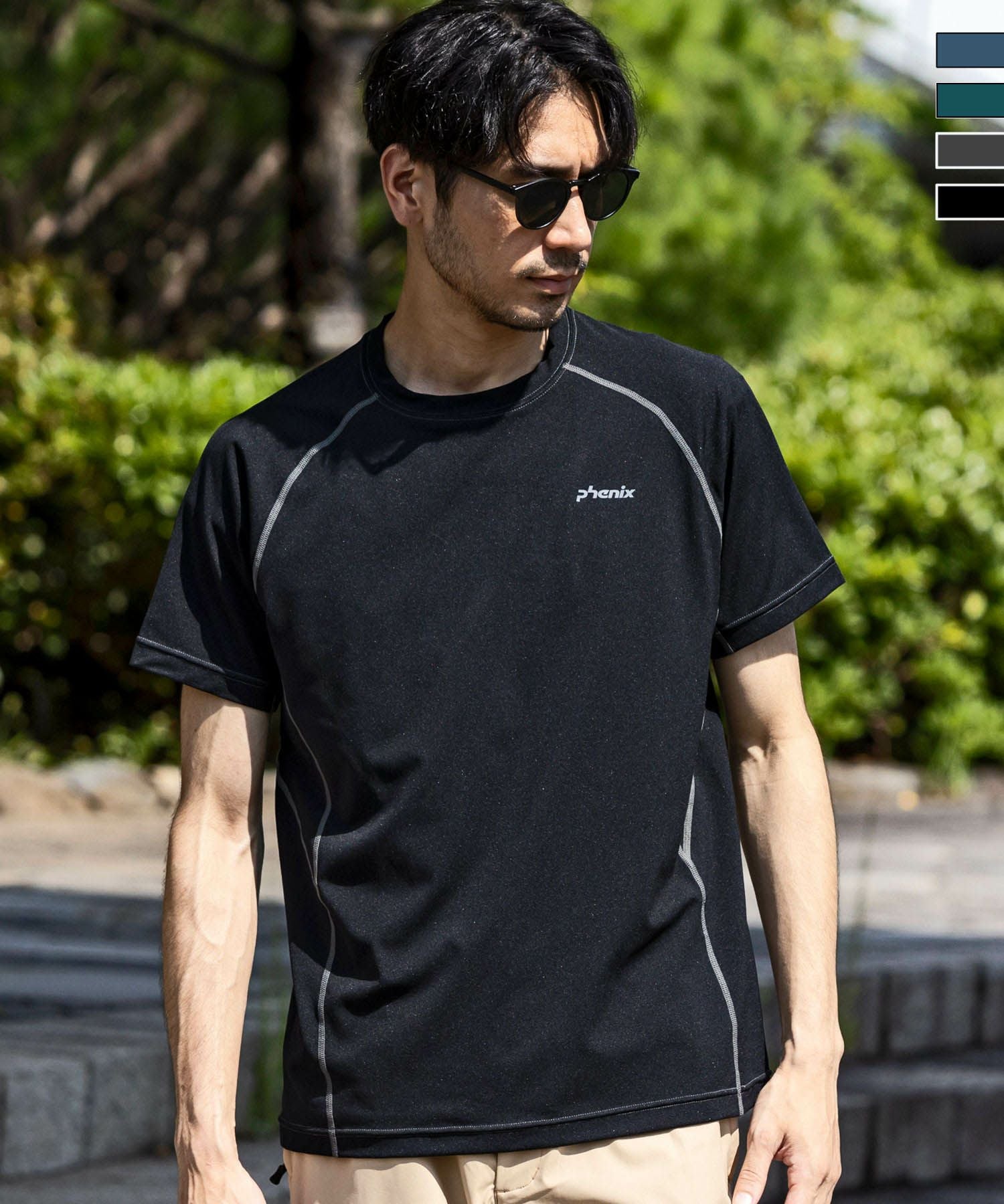 phenix outdoor(フェニックスアウトドア)CREW NECK SHORT SLEEVE T