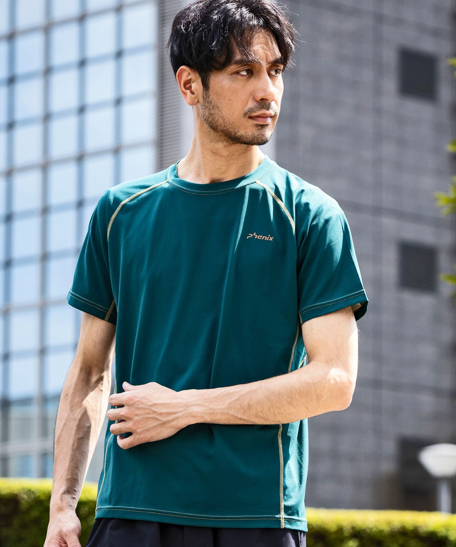 phenix outdoor(フェニックスアウトドア)CREW NECK SHORT SLEEVE T