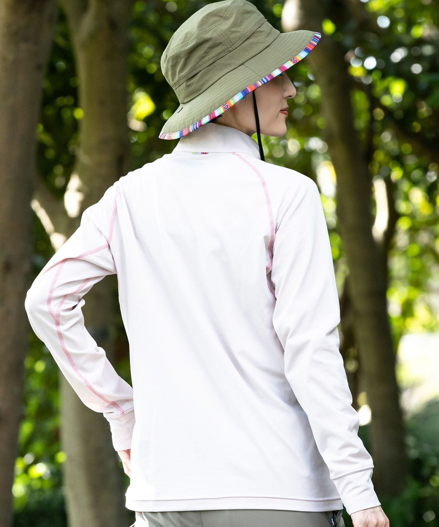 phenix outdoor(フェニックスアウトドア)HALF ZIP LONG SLEEVE T