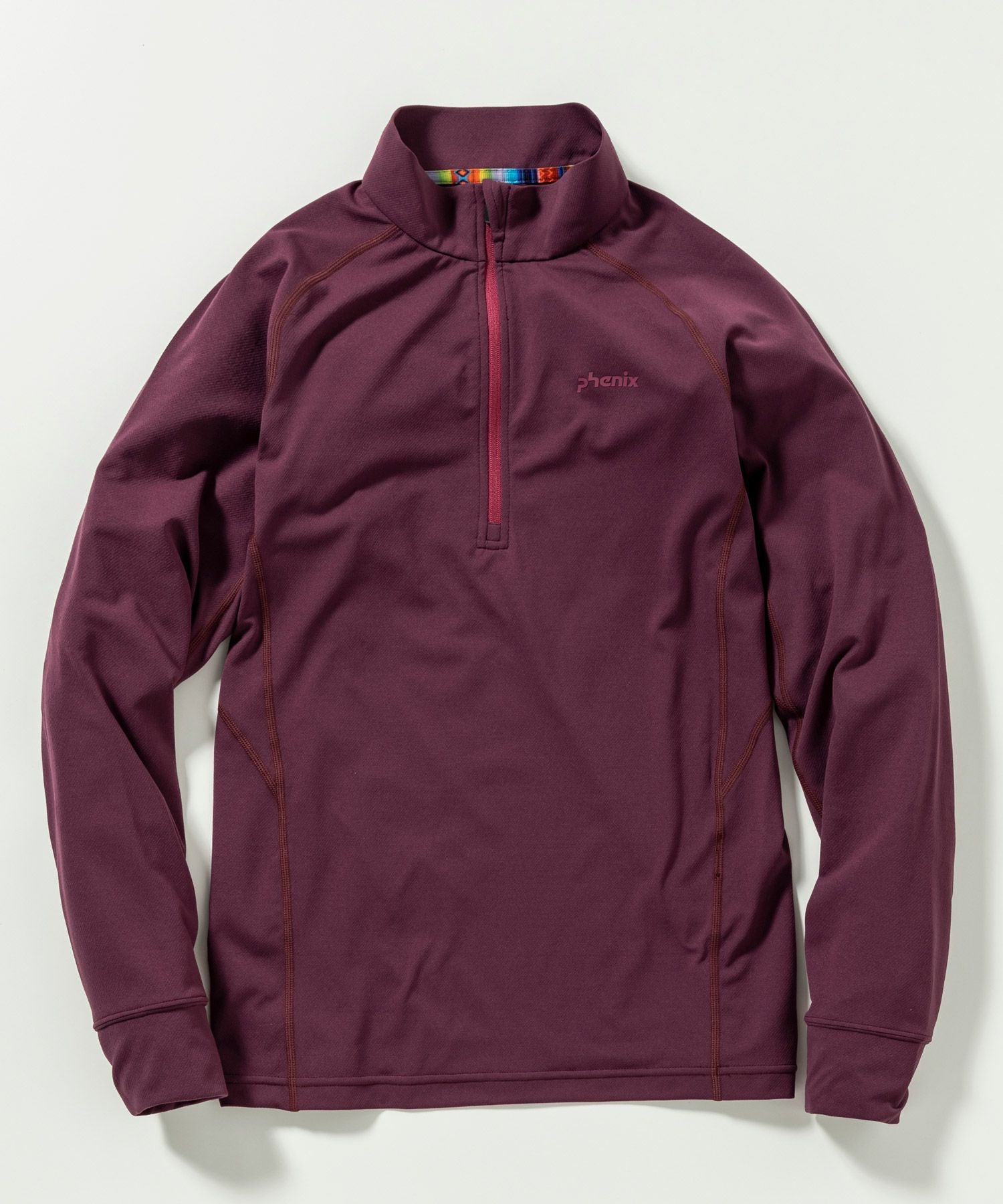 phenix outdoor(フェニックスアウトドア)HALF ZIP LONG SLEEVE T