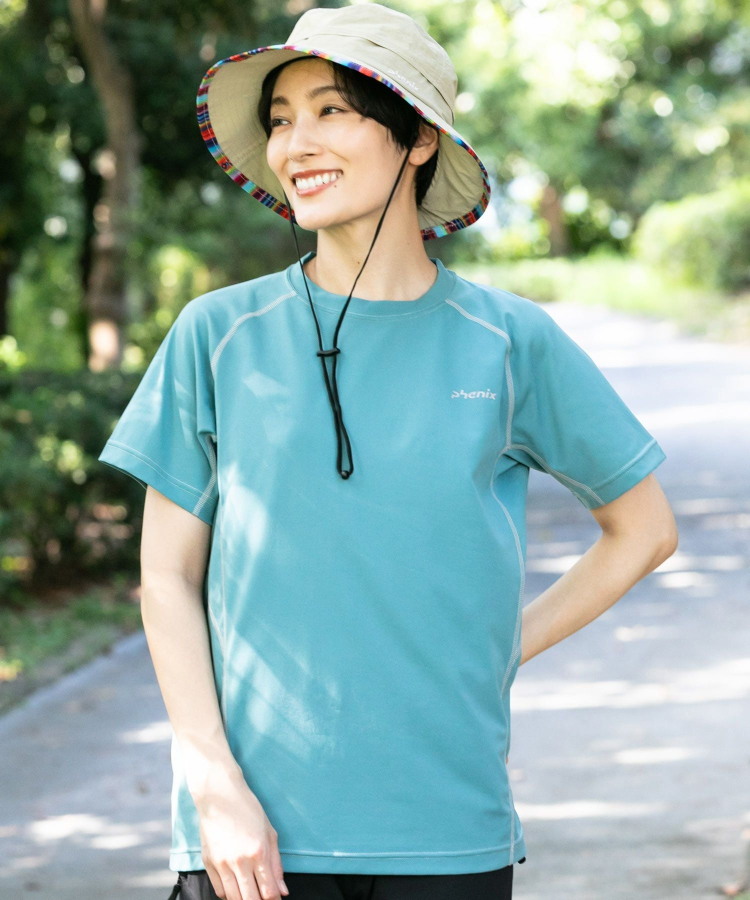 phenix outdoor(フェニックスアウトドア)CREW NECK SHORT SLEEVE T
