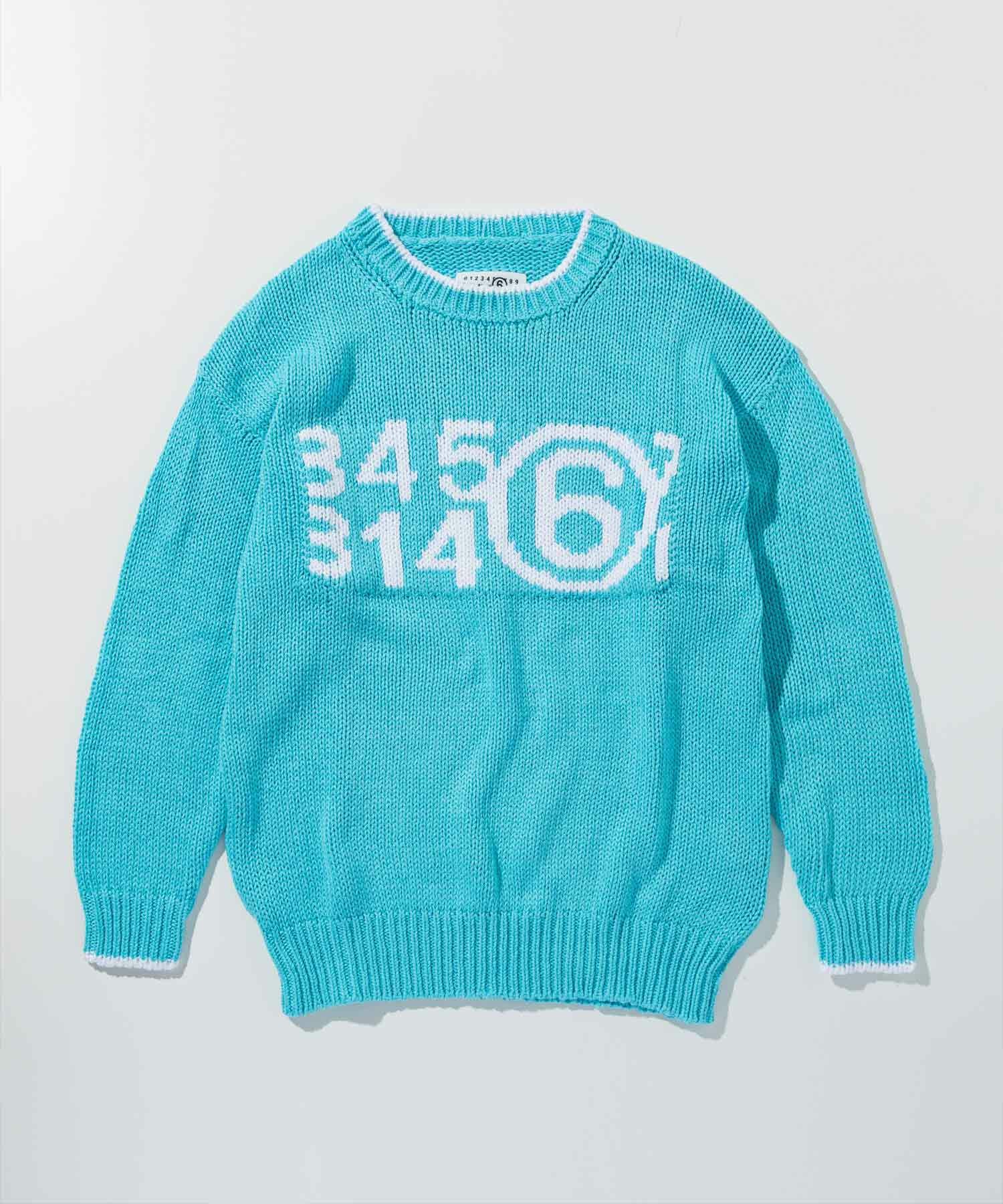 Maison Margiela MM6 ニット セーター ベージュ Maison MM6 マルジェラ) ニット クロップド Kids
