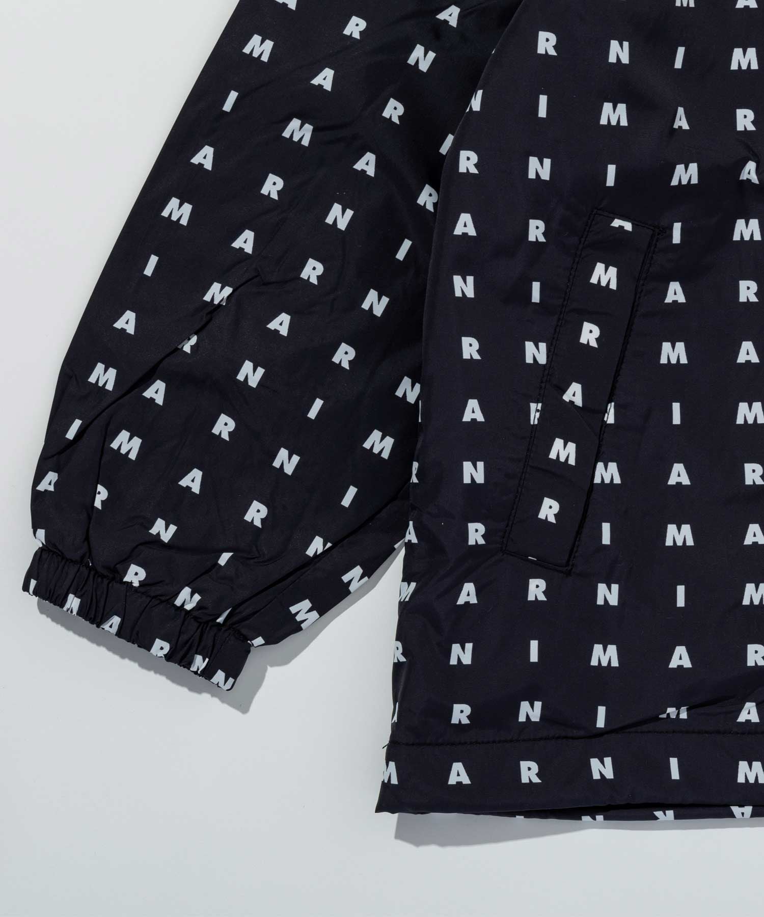 MARNI(マルニ)Kids & Junior ブランドロゴジップアップフード