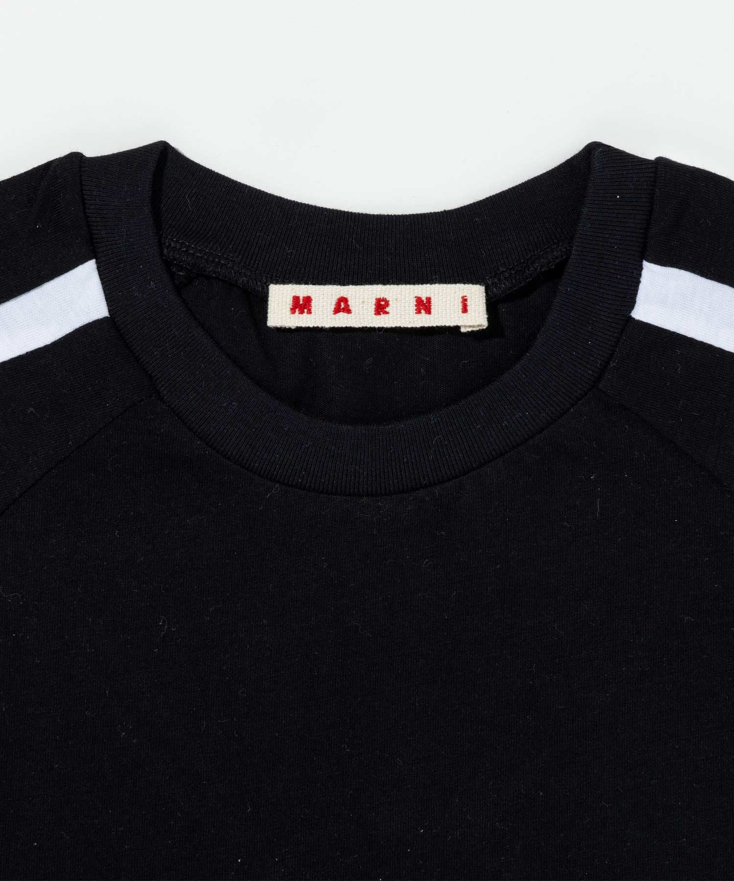 MARNI(マルニ)Kids & Junior ワンポイントブランドロゴ半袖Tシャツ 