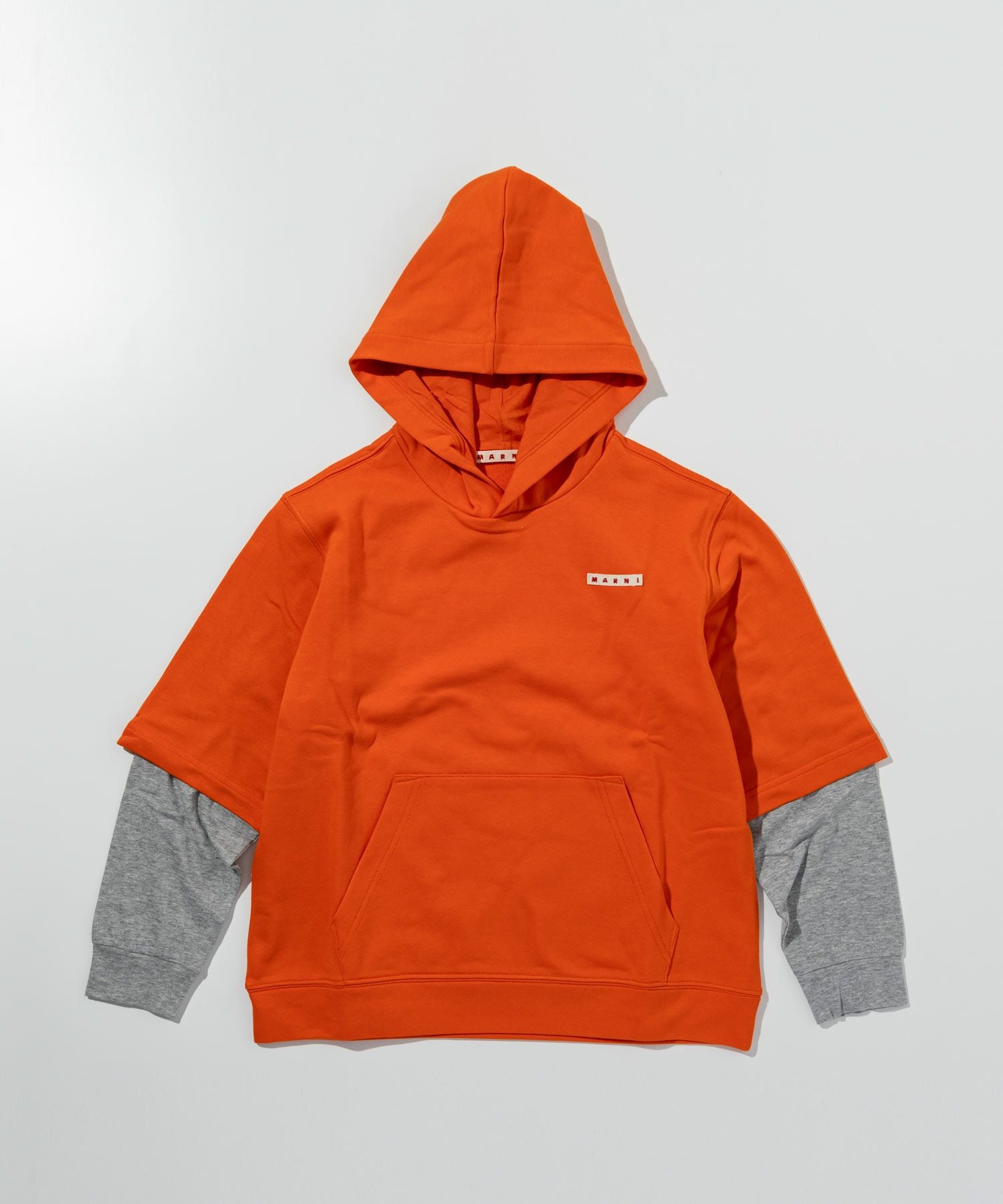 MARNI(マルニ)Kids & Junior ワンポイントブランドロゴレイヤード