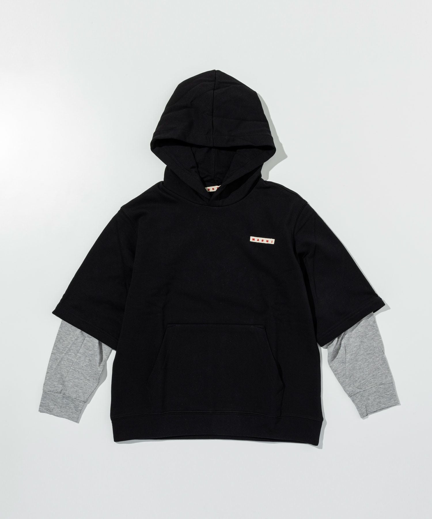 MARNI(マルニ)Kids & Junior ワンポイントブランドロゴレイヤード