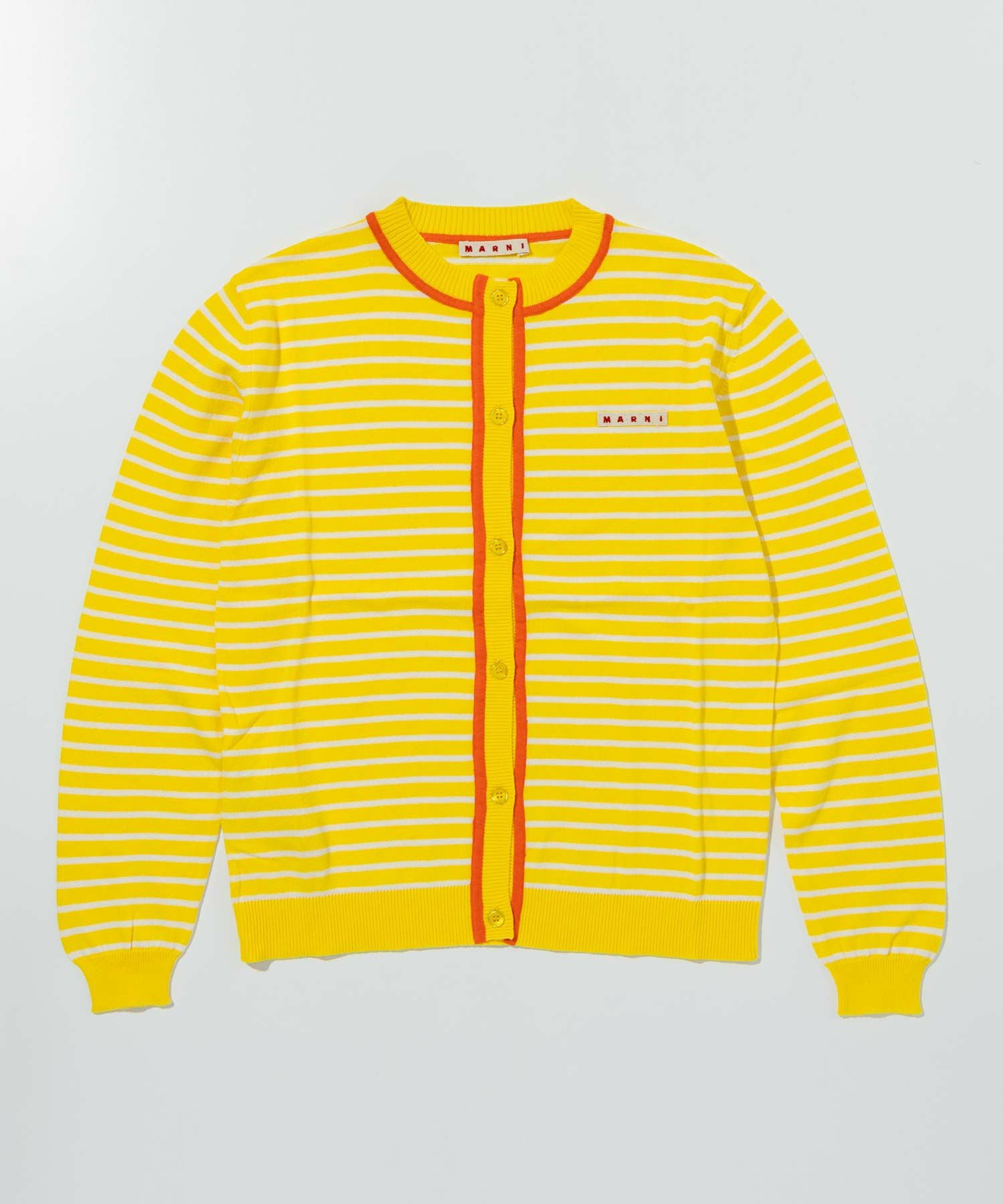 MARNI(マルニ)Kids & Junior ワンポイントブランドロゴボーダー 