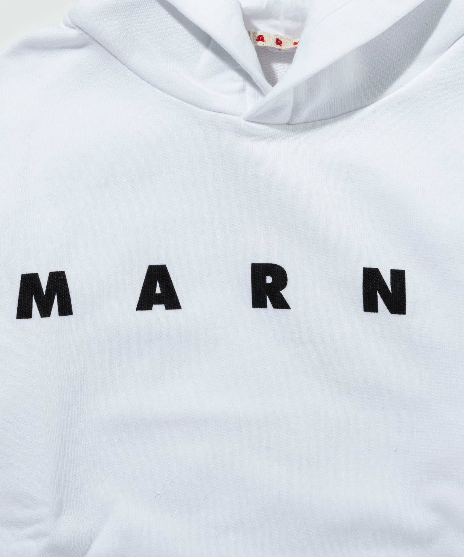 MARNI(マルニ)Kids & Junior ブランドロゴフーディーパーカープル