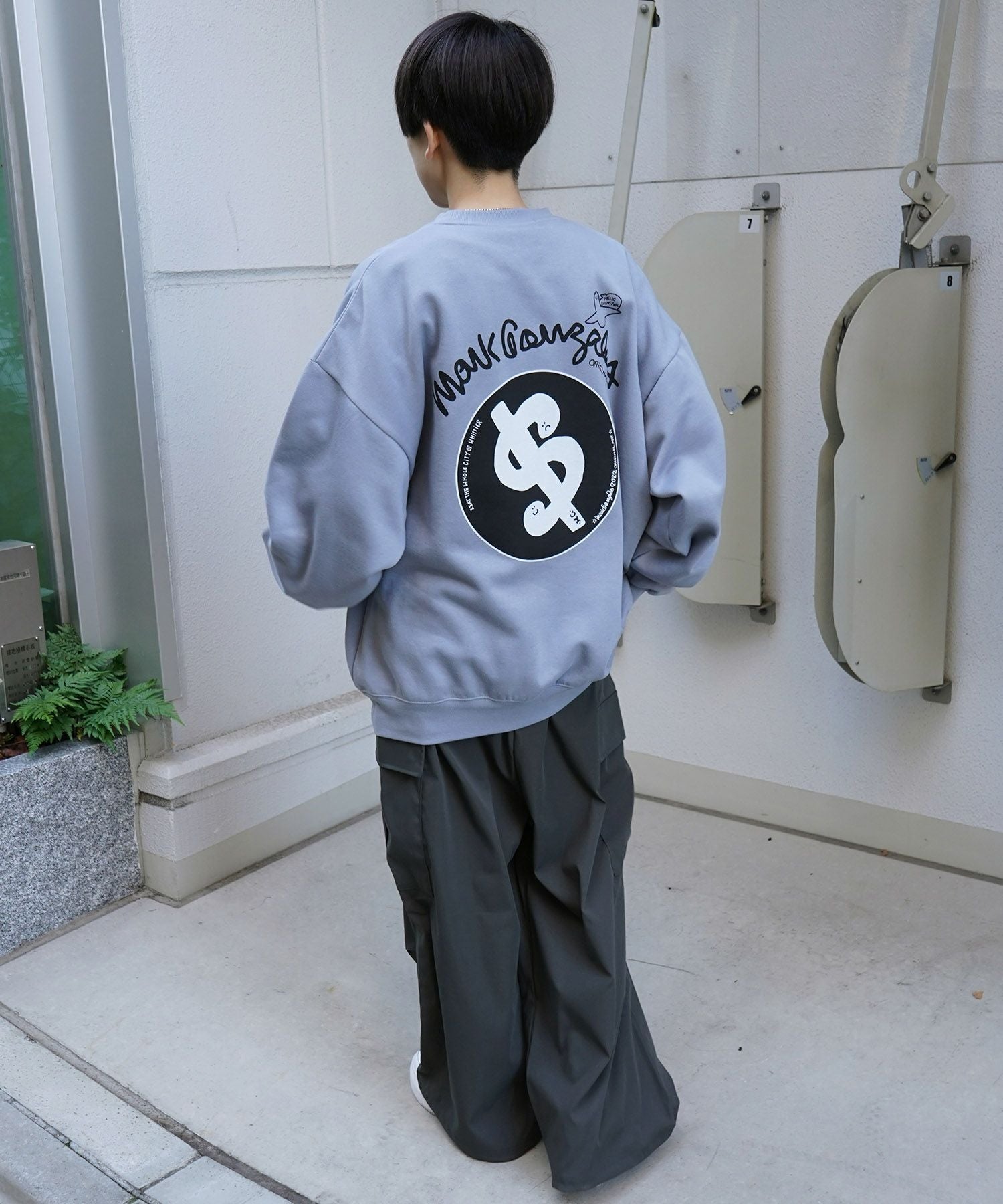 Mark Gonzales(マーク ゴンザレス)ビッグシルエット イラストバック