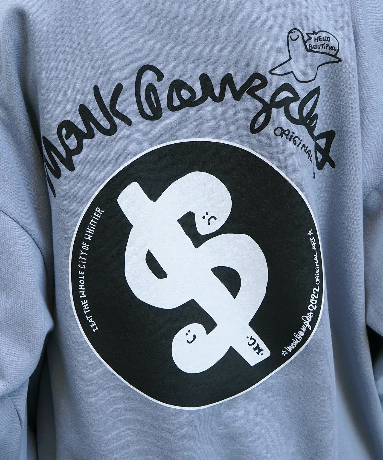 Mark Gonzales(マーク ゴンザレス)ビッグシルエット イラストバック