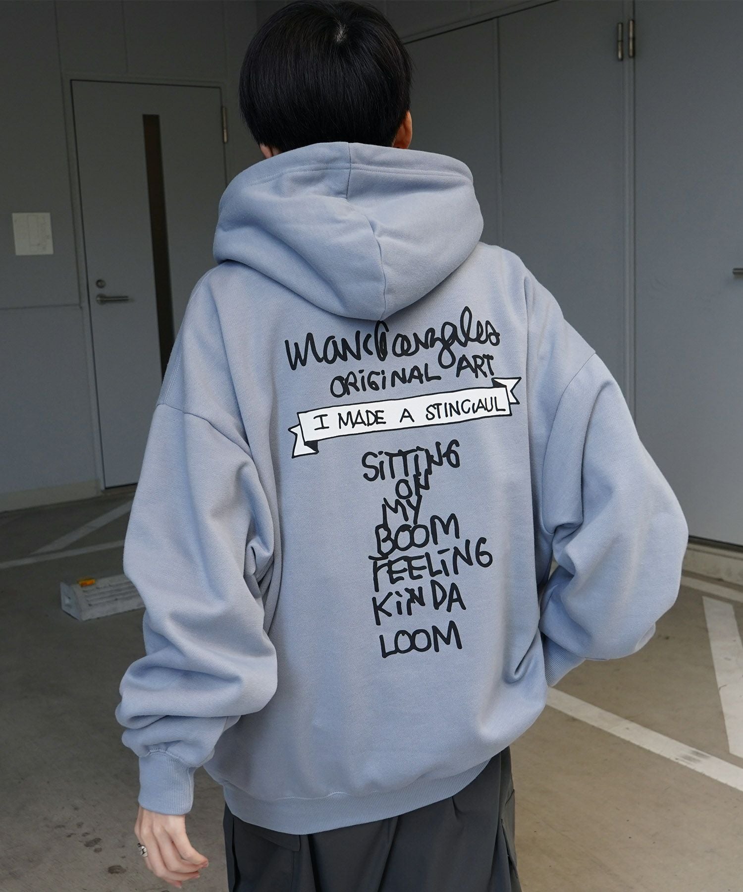 Mark Gonzales(マーク ゴンザレス) ビッグシルエット イラストバック 