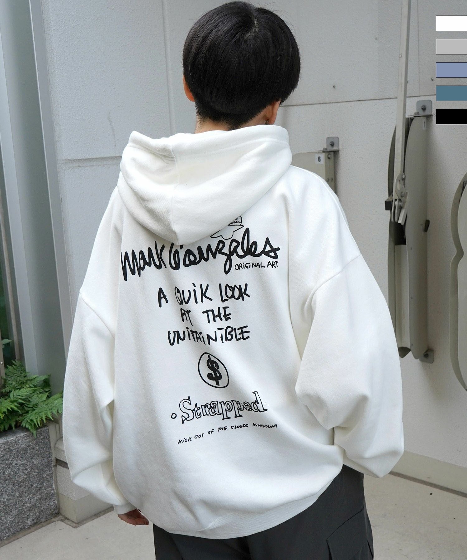 Mark Gonzales(マーク ゴンザレス) ビッグシルエット イラストバック