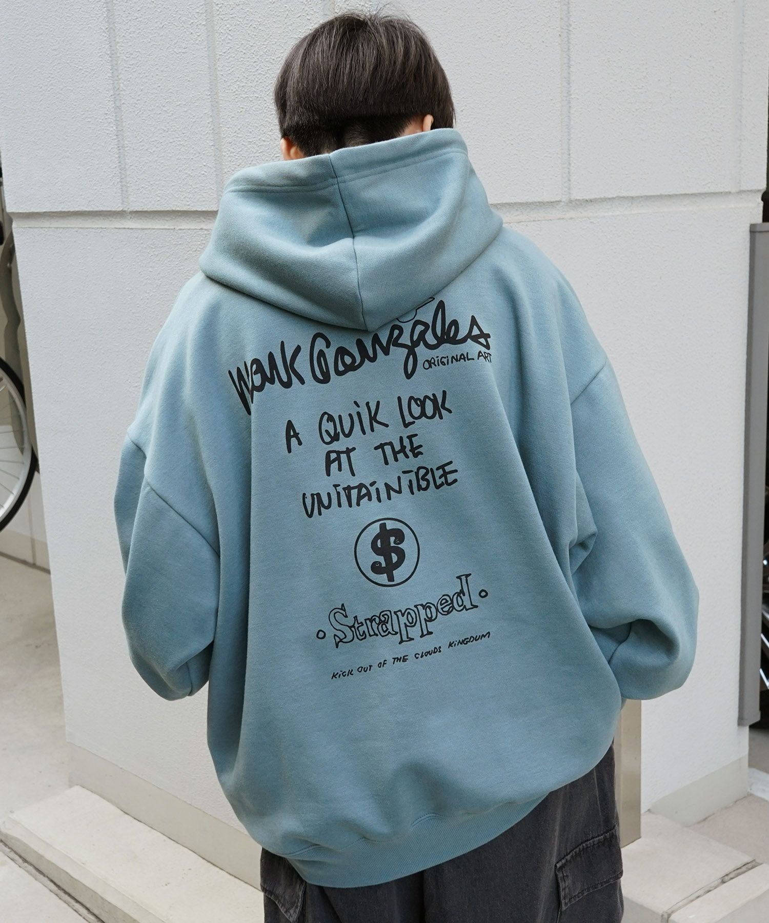 Mark Gonzales(マーク ゴンザレス) ビッグシルエット イラストバック