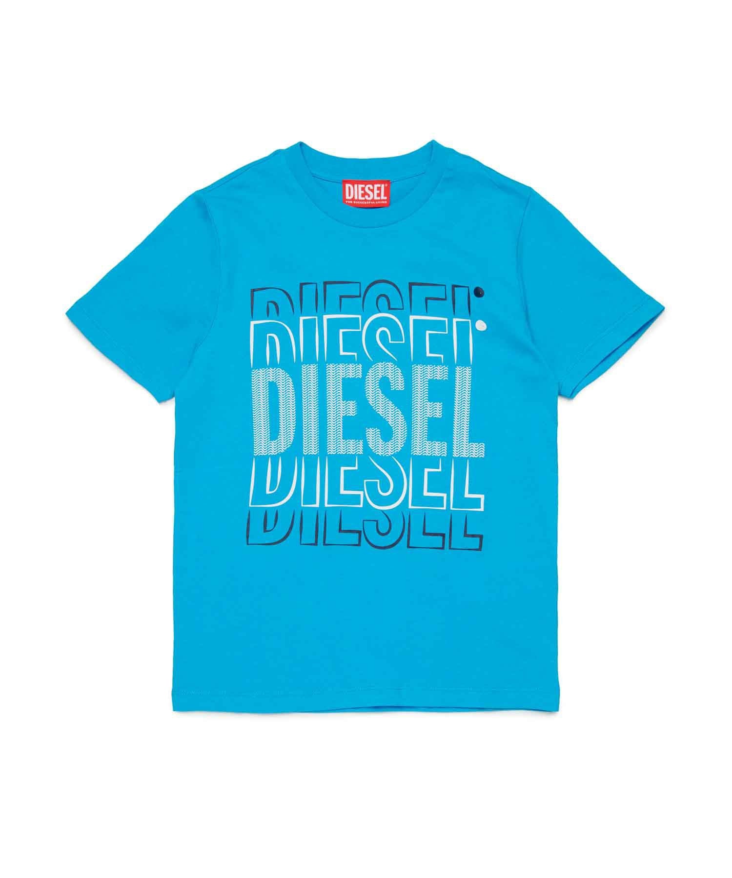 DIESEL(ディーゼル)Kids & Junior ブランドロゴ半袖Tシャツカットソー