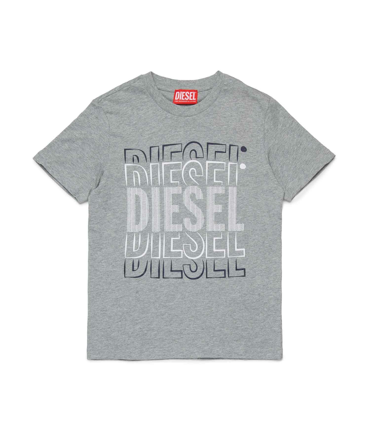 DIESEL(ディーゼル)Kids & Junior ブランドロゴ半袖Tシャツカットソー