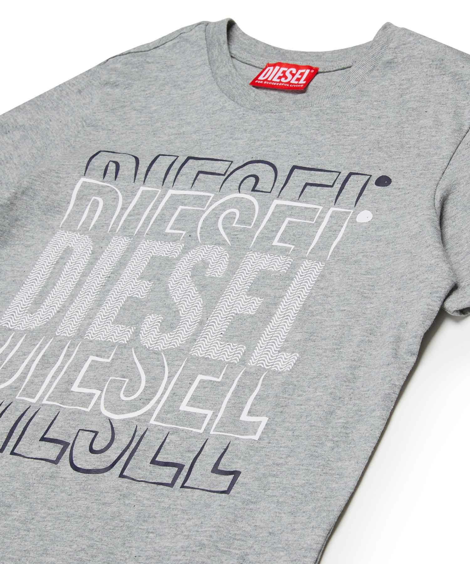 DIESEL(ディーゼル)Kids & Junior ブランドロゴ半袖Tシャツカットソー