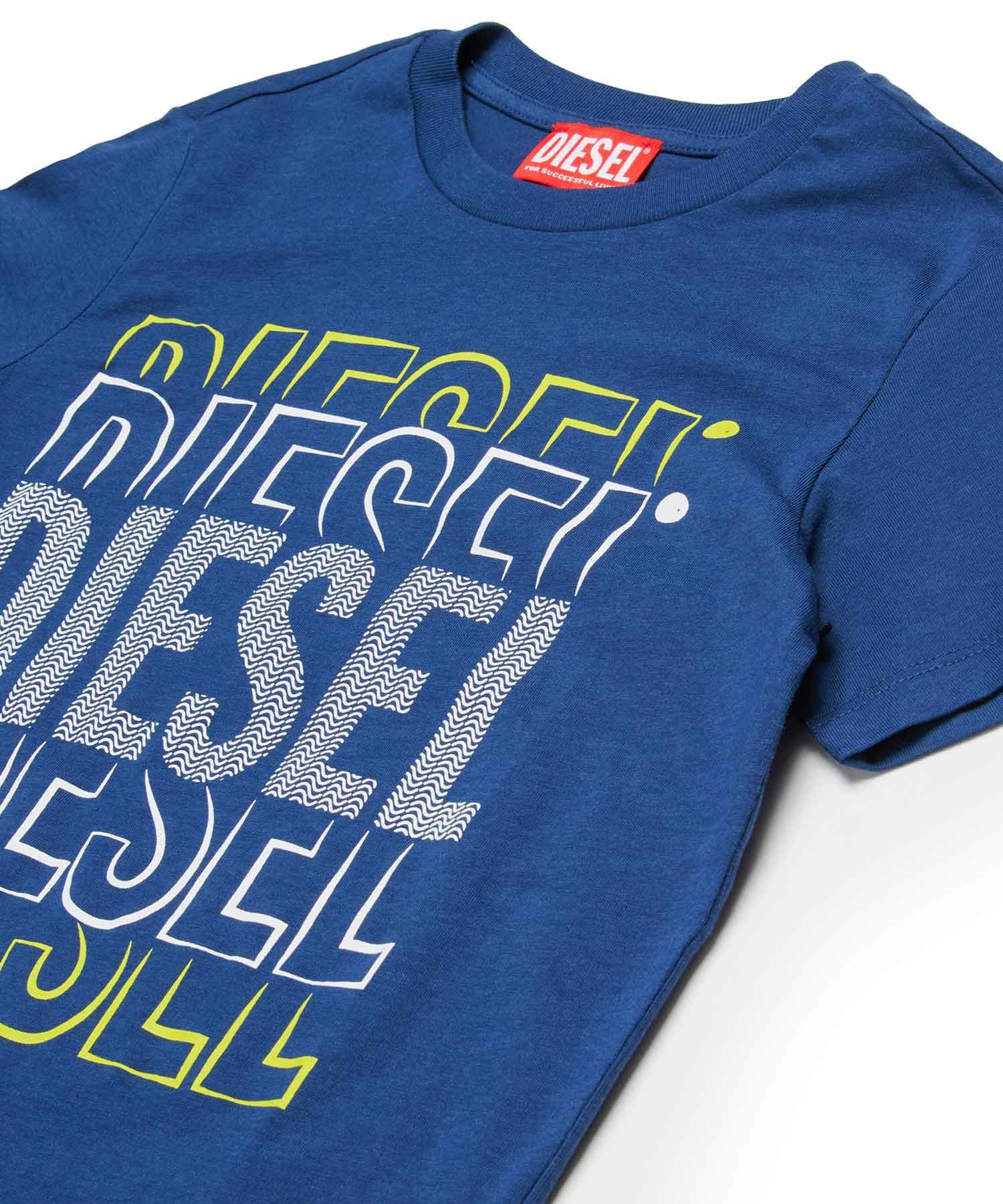 DIESEL(ディーゼル)Kids & Junior ブランドロゴ半袖Tシャツカットソー