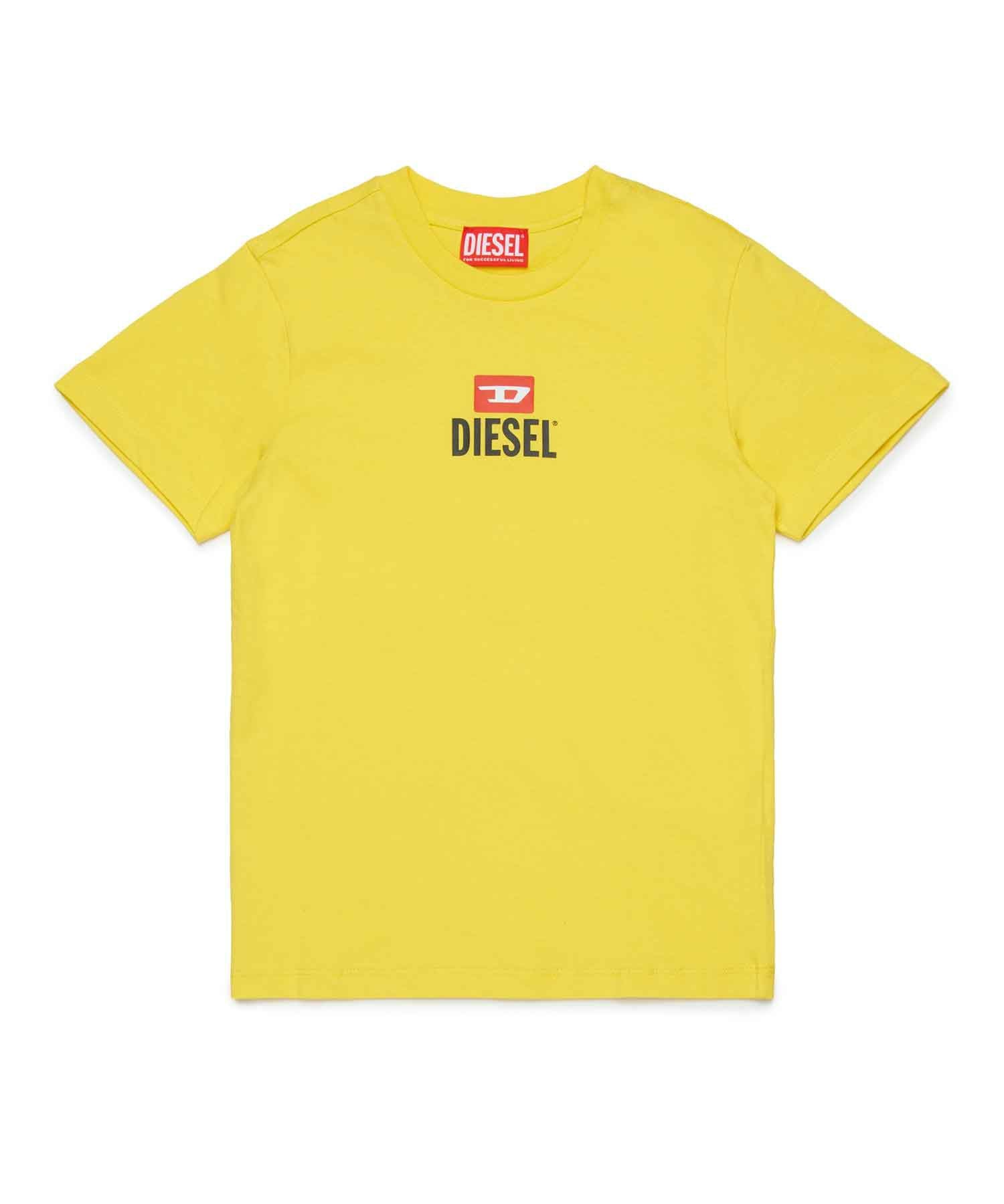 DIESEL 半袖Tシャツ Sサイズ くんちゃん DIESEL(ディーゼル)Kids & Junior ブランドロゴ半袖Tシャツカットソー