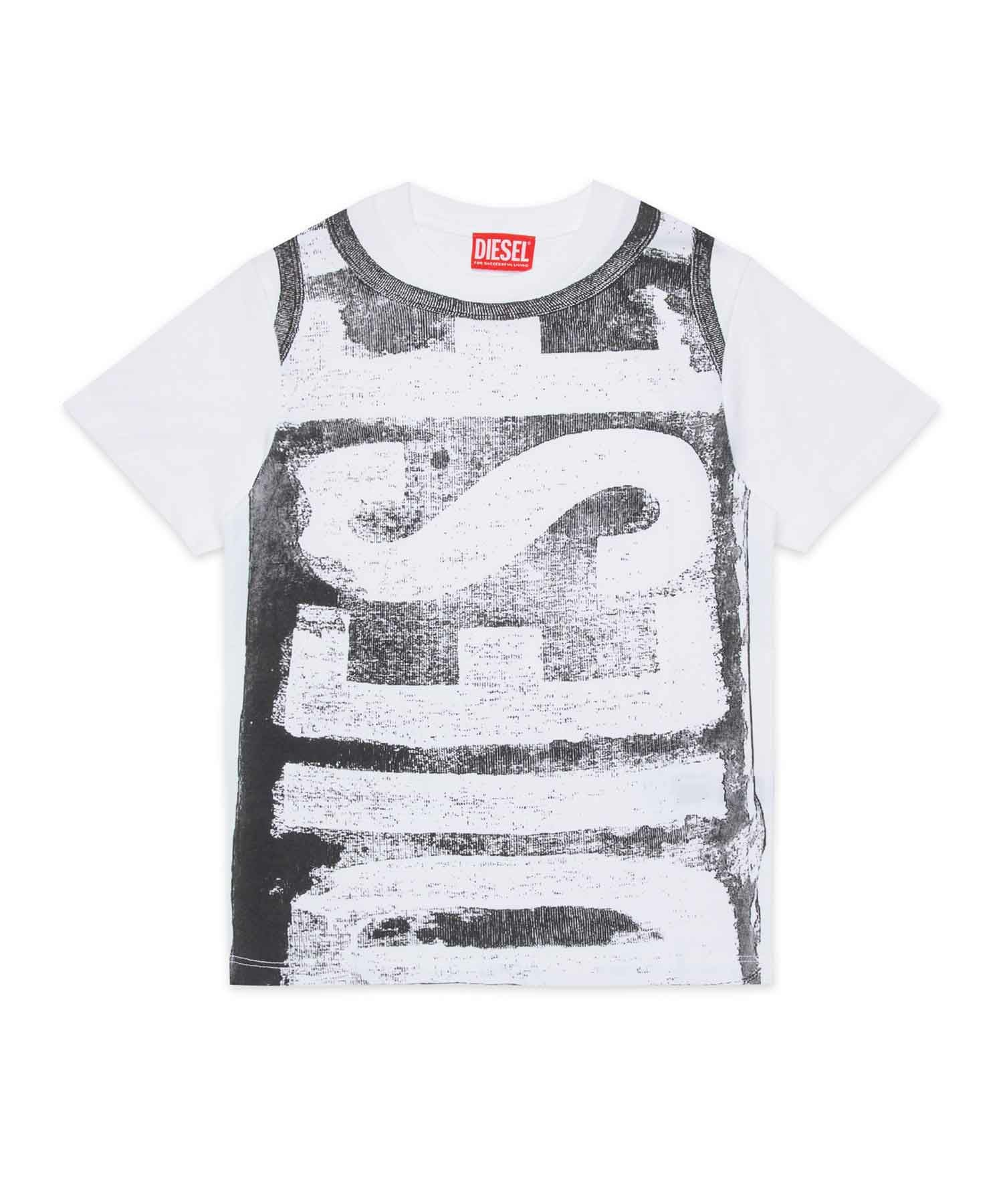 DIESEL(ディーゼル)Kids & Junior ブランドロゴ半袖Tシャツカットソー