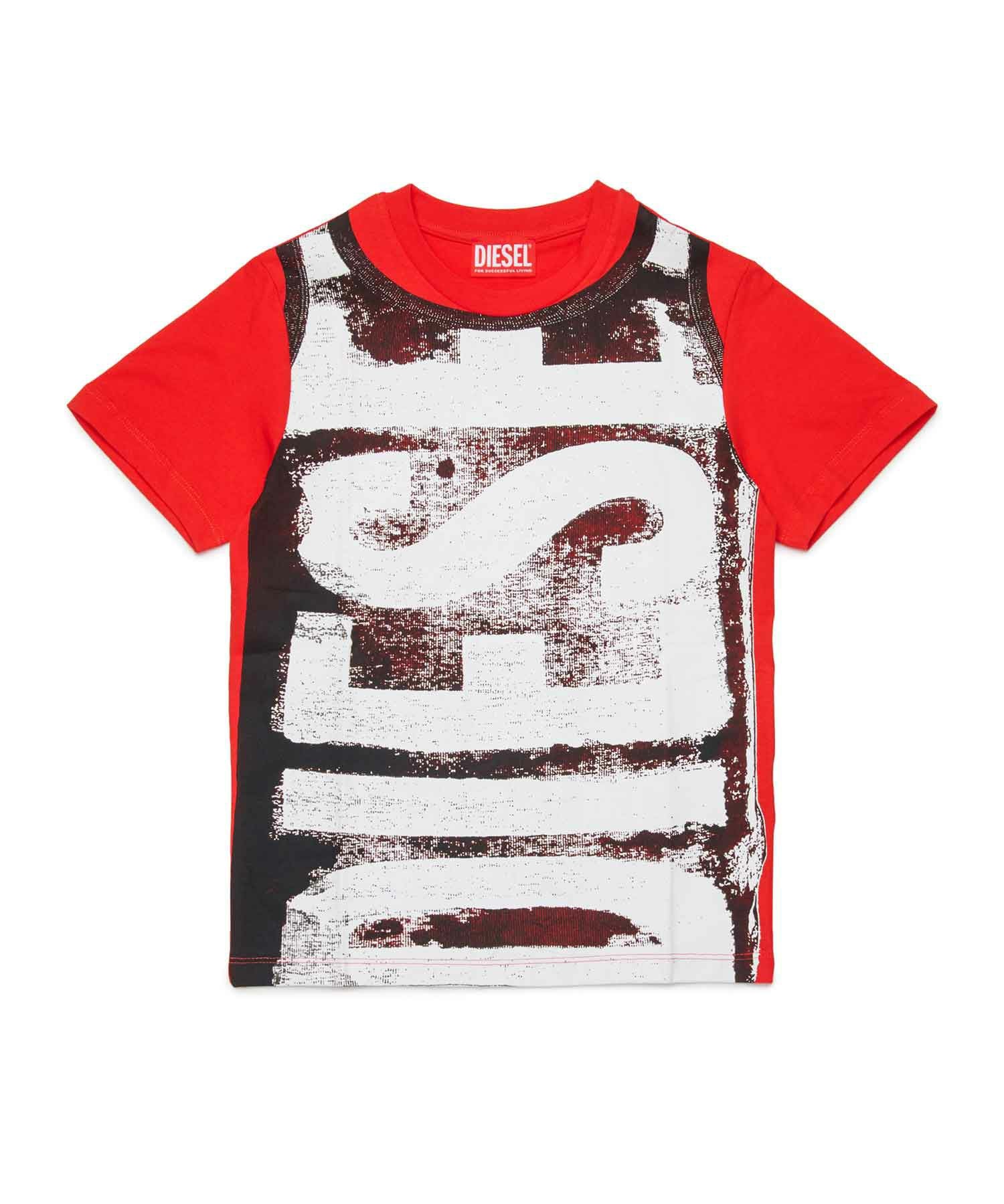 DIESEL(ディーゼル)Kids & Junior ブランドロゴ半袖Tシャツカットソー