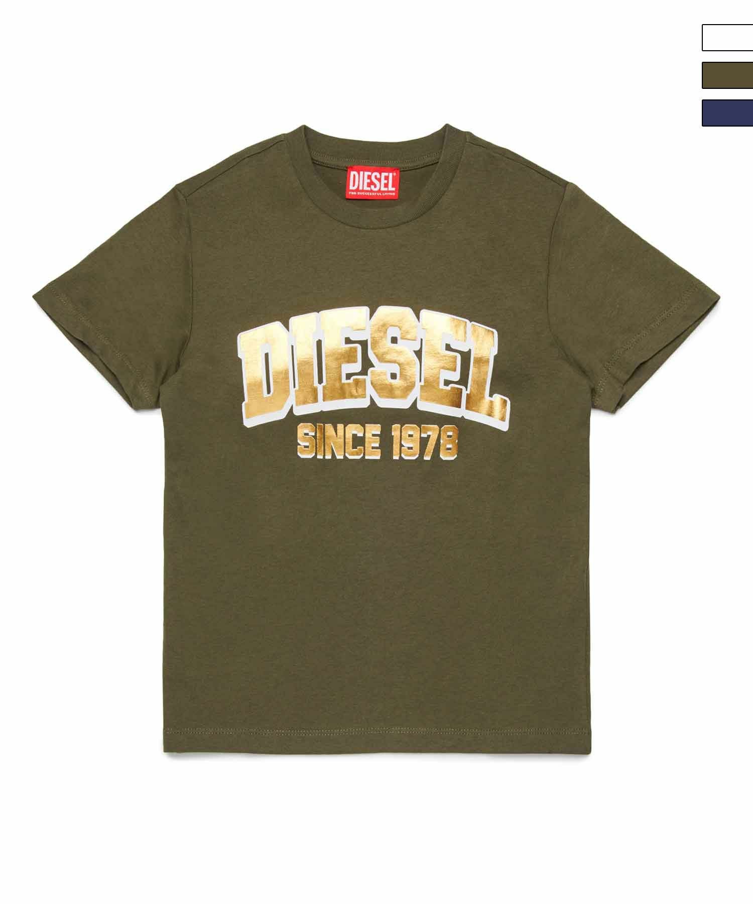 DIESEL(ディーゼル)Kids & Junior ブランドロゴ半袖Tシャツカットソー