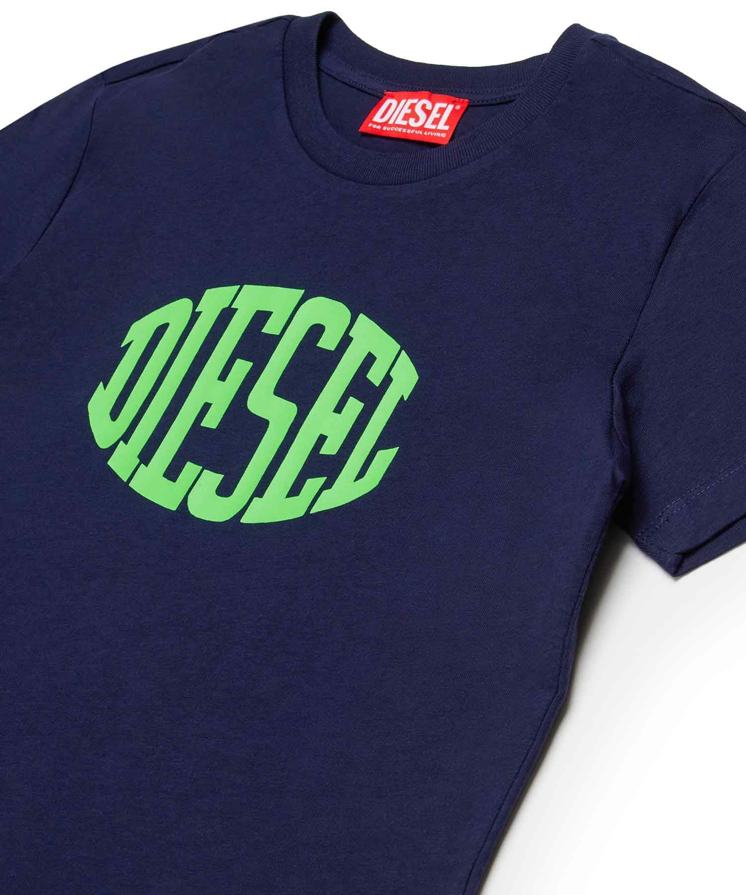 DIESEL(ディーゼル)Kids & Junior ブランドロゴ半袖Tシャツカットソー