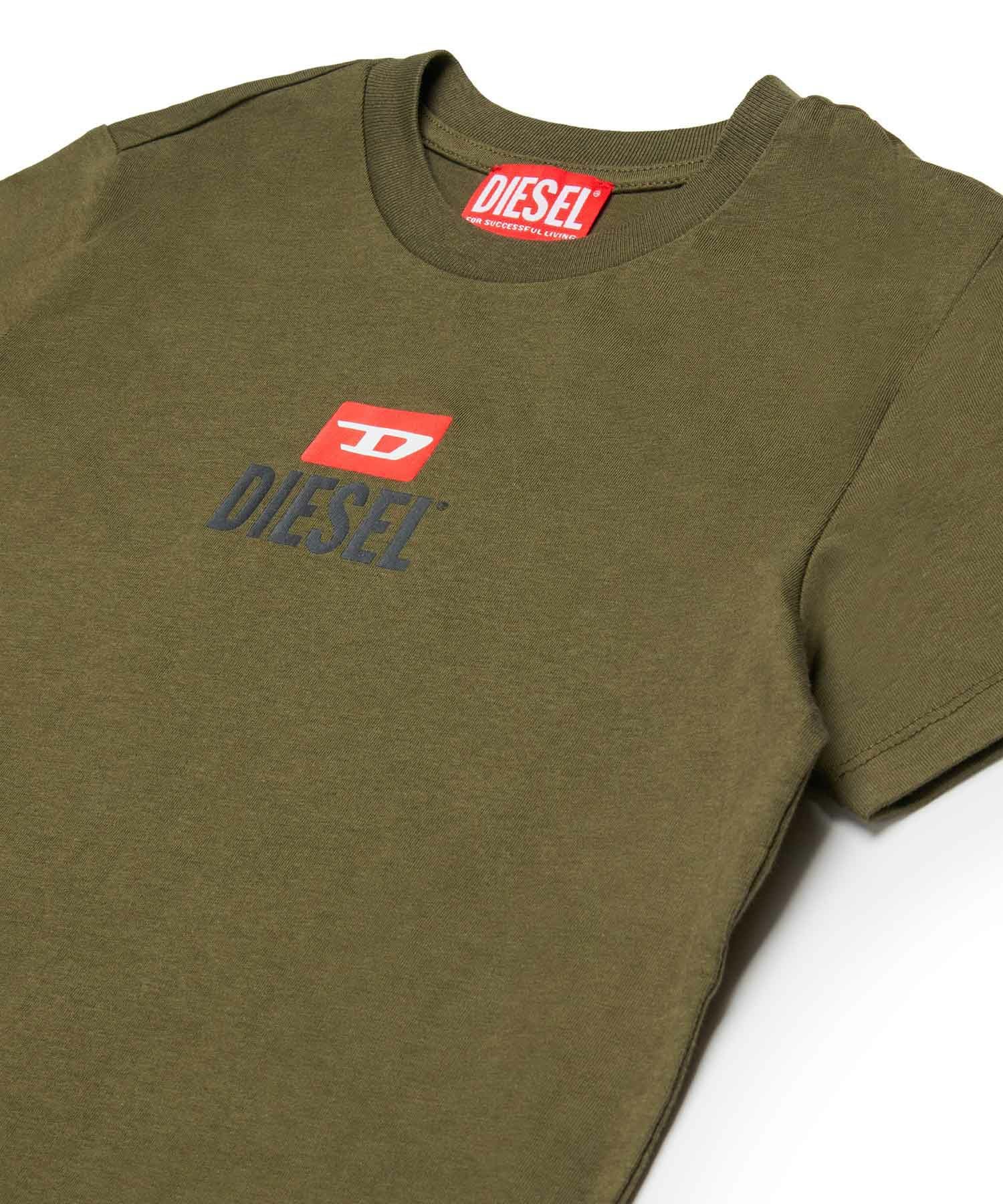 DIESEL(ディーゼル)Kids & Junior ワンポイントブランドロゴ半袖T