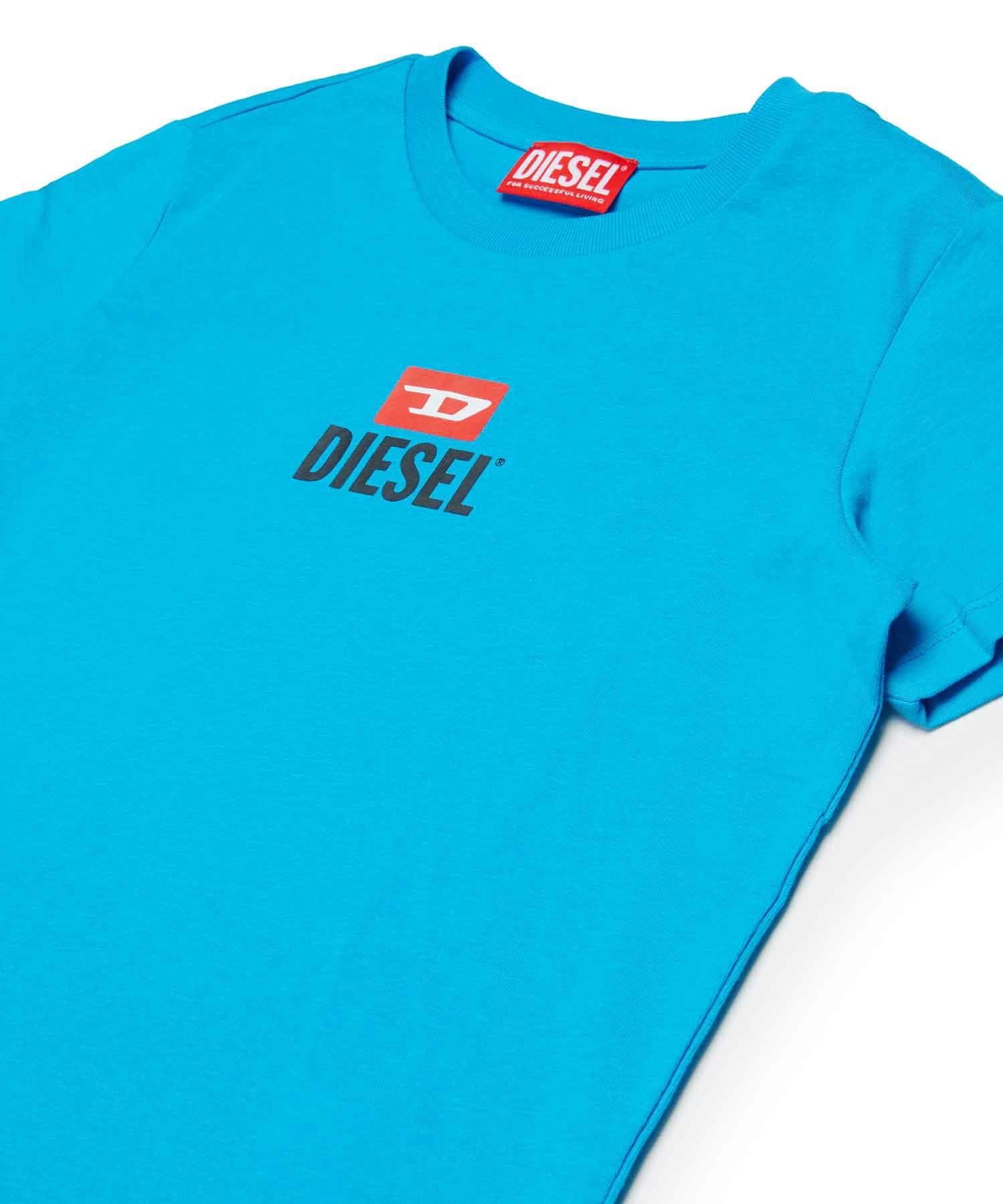 DIESEL⭐︎Tシャツ DIESEL(ディーゼル)Kids & Junior ワンポイントブランドロゴ半袖T