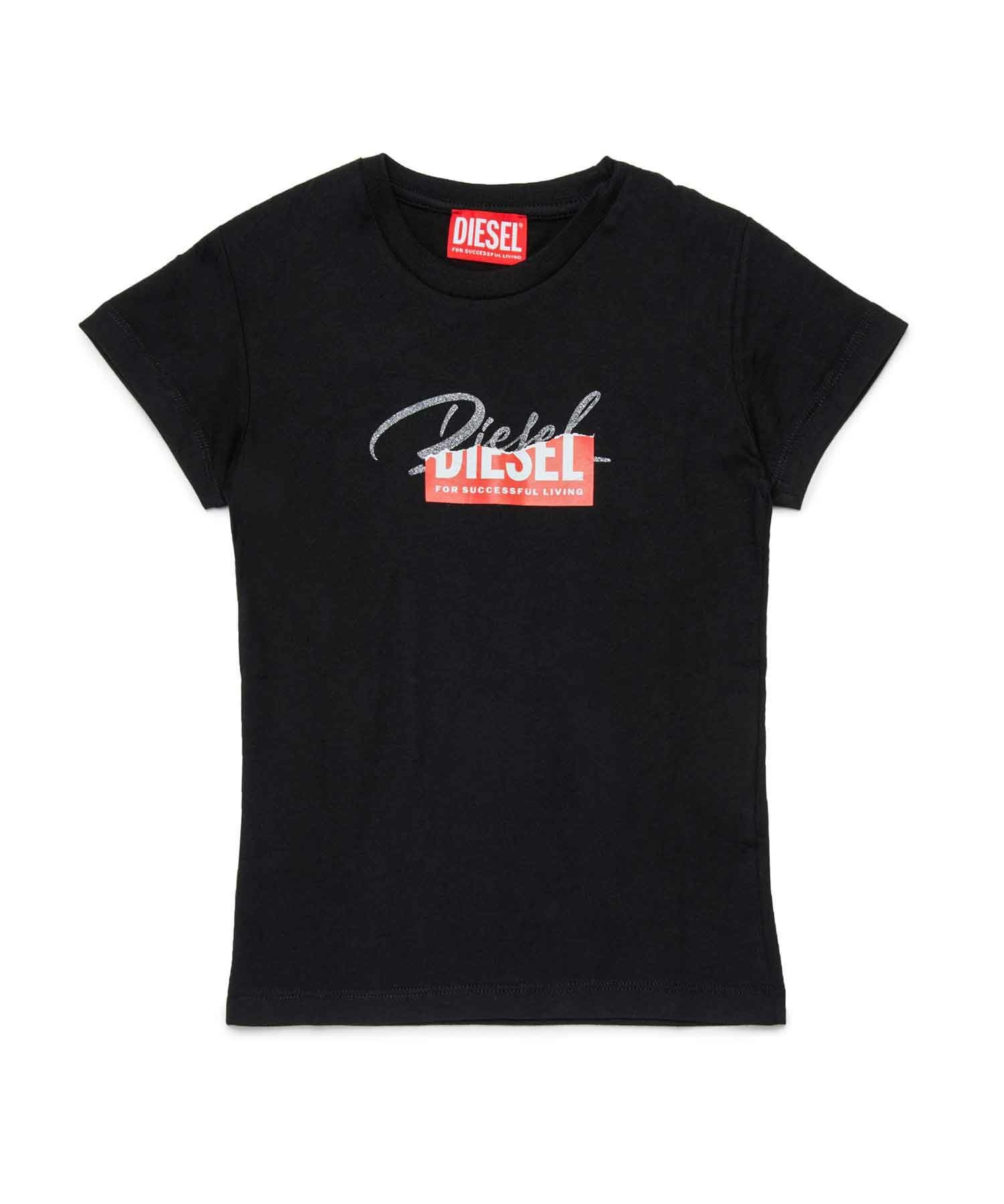 DIESEL(ディーゼル)Kids & Junior ブランドロゴ半袖Tシャツカットソー