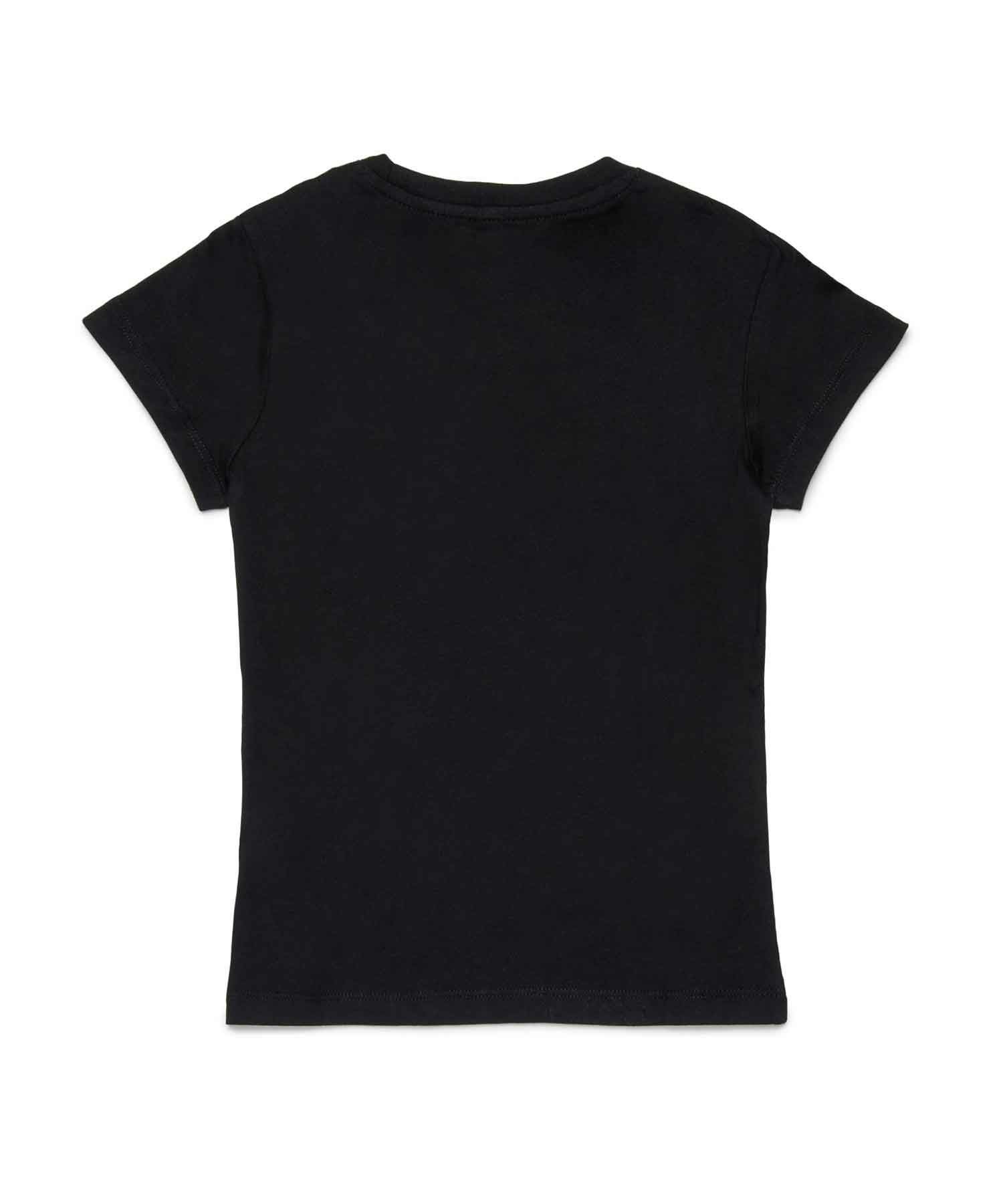 DIESEL ブラック/ピンク Tシャツ 半袖 DIESEL（ディーゼル） メンズクルーネックTシャツ A16146 0CPAJ / T