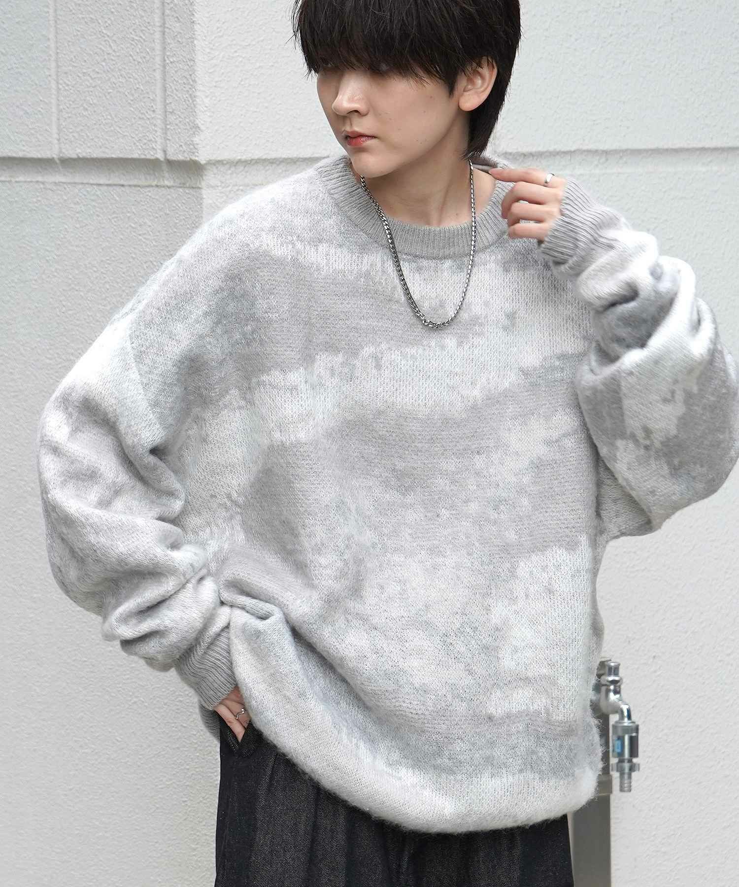 Confirm（コンファーム）モヘアライク ルーズシルエット