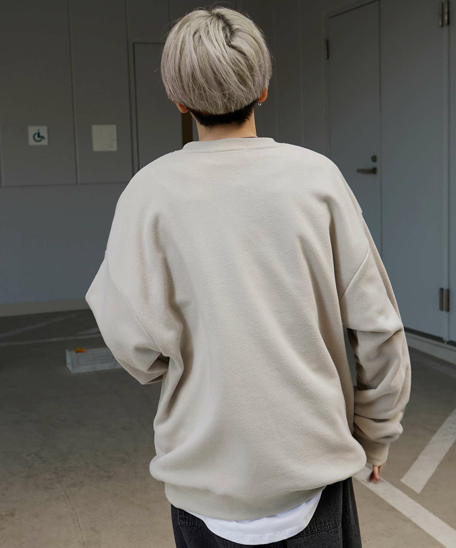 新品！◇ILL IT オーバーサイズ スウェット カットソー 48 