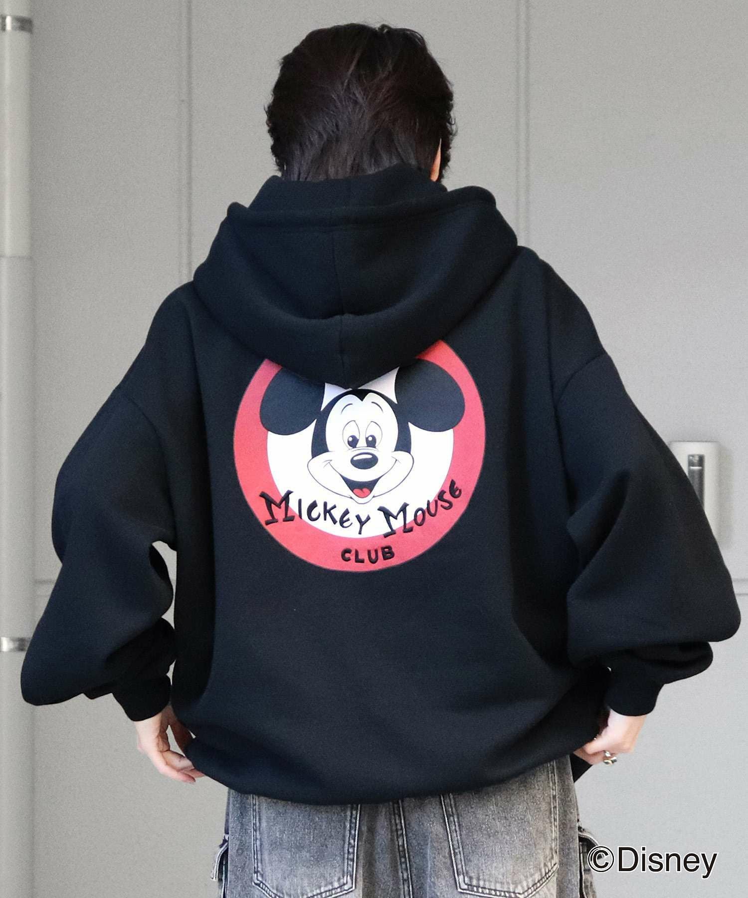 ILL'S（イルズ）Disney ディズニー ワンポイント刺繍 バックプリント