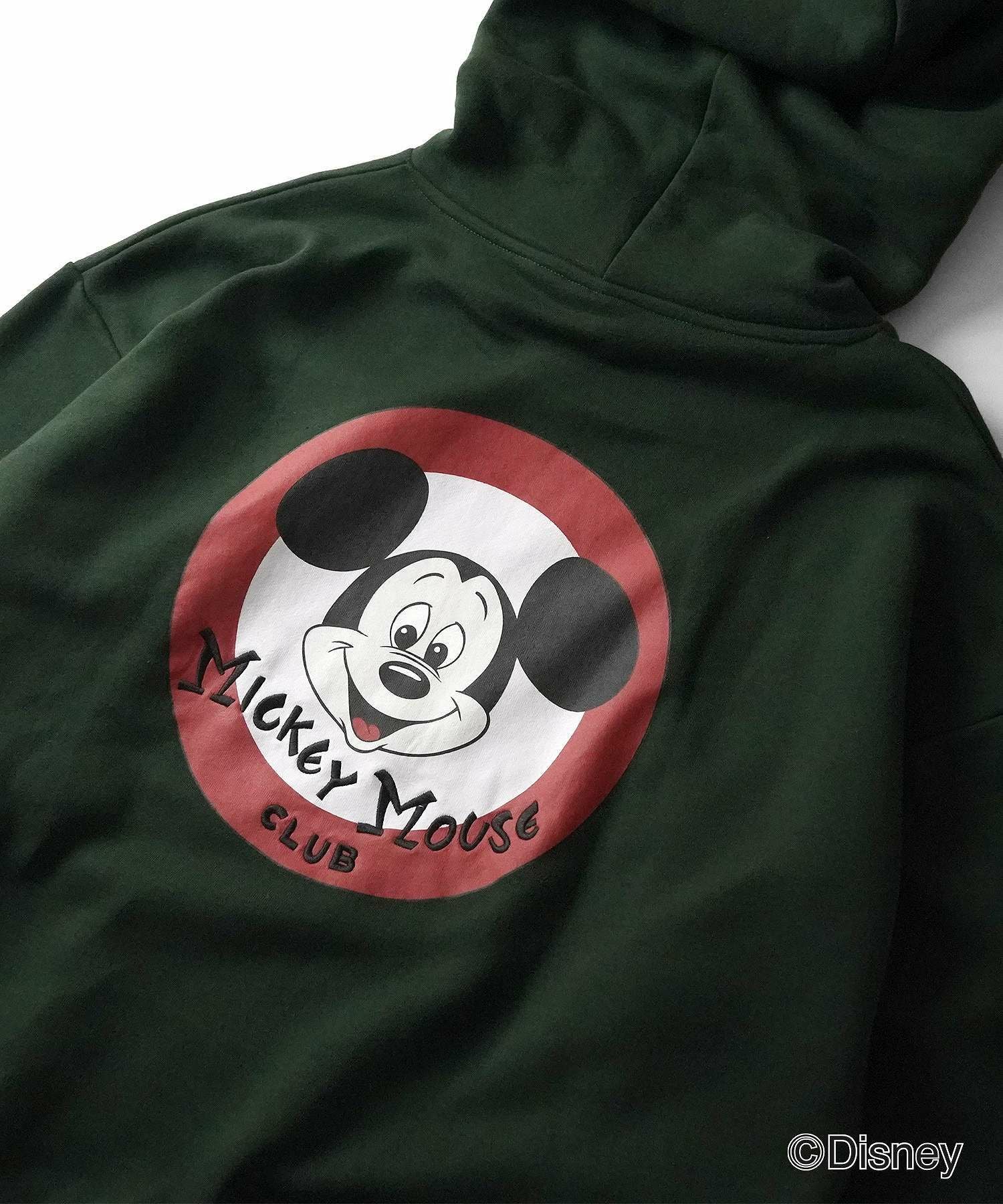 ILL'S（イルズ）Disney ディズニー ワンポイント刺繍 バックプリント
