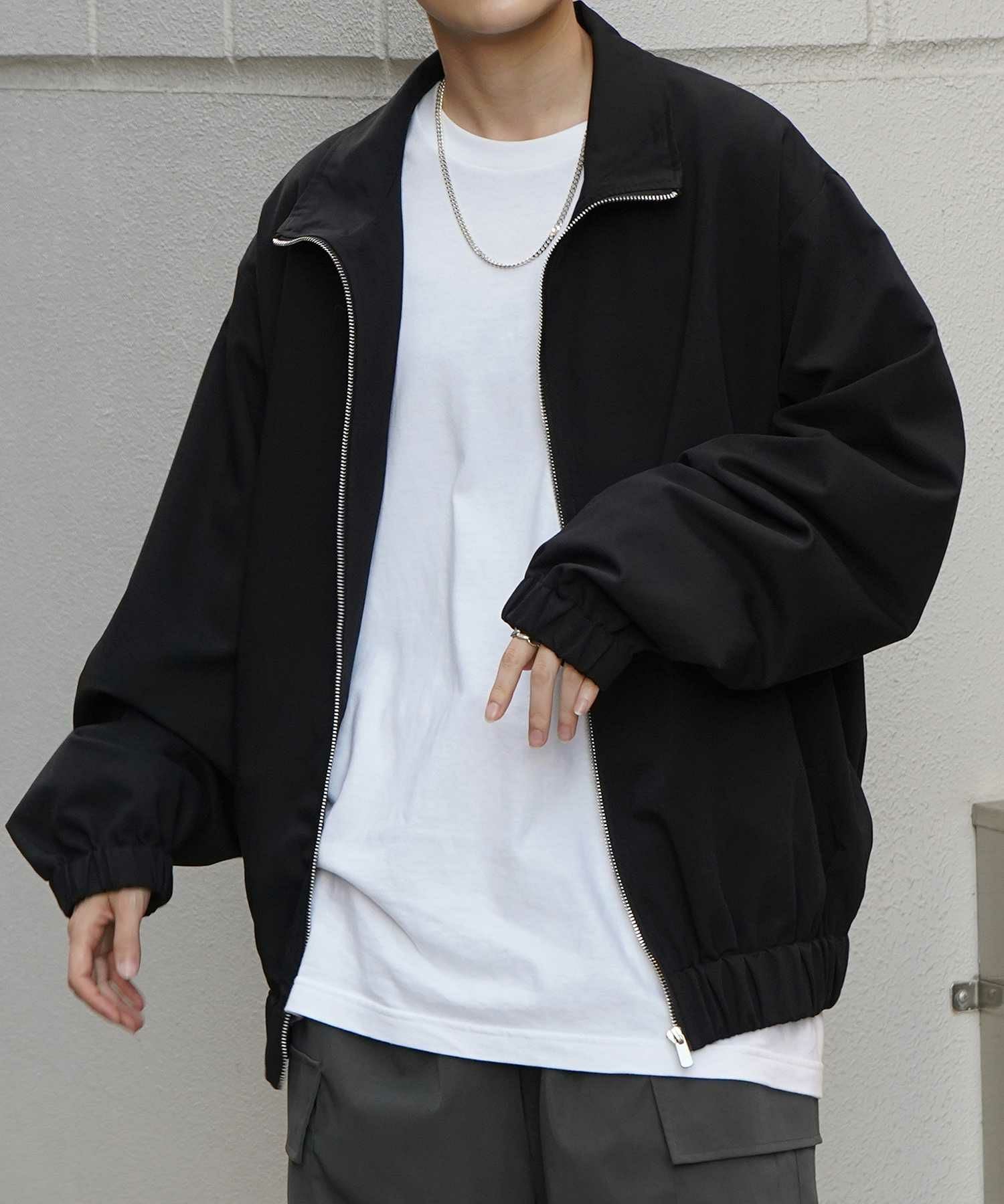 Confirm（コンファーム）ビッグシルエット スタンドネックブルゾン