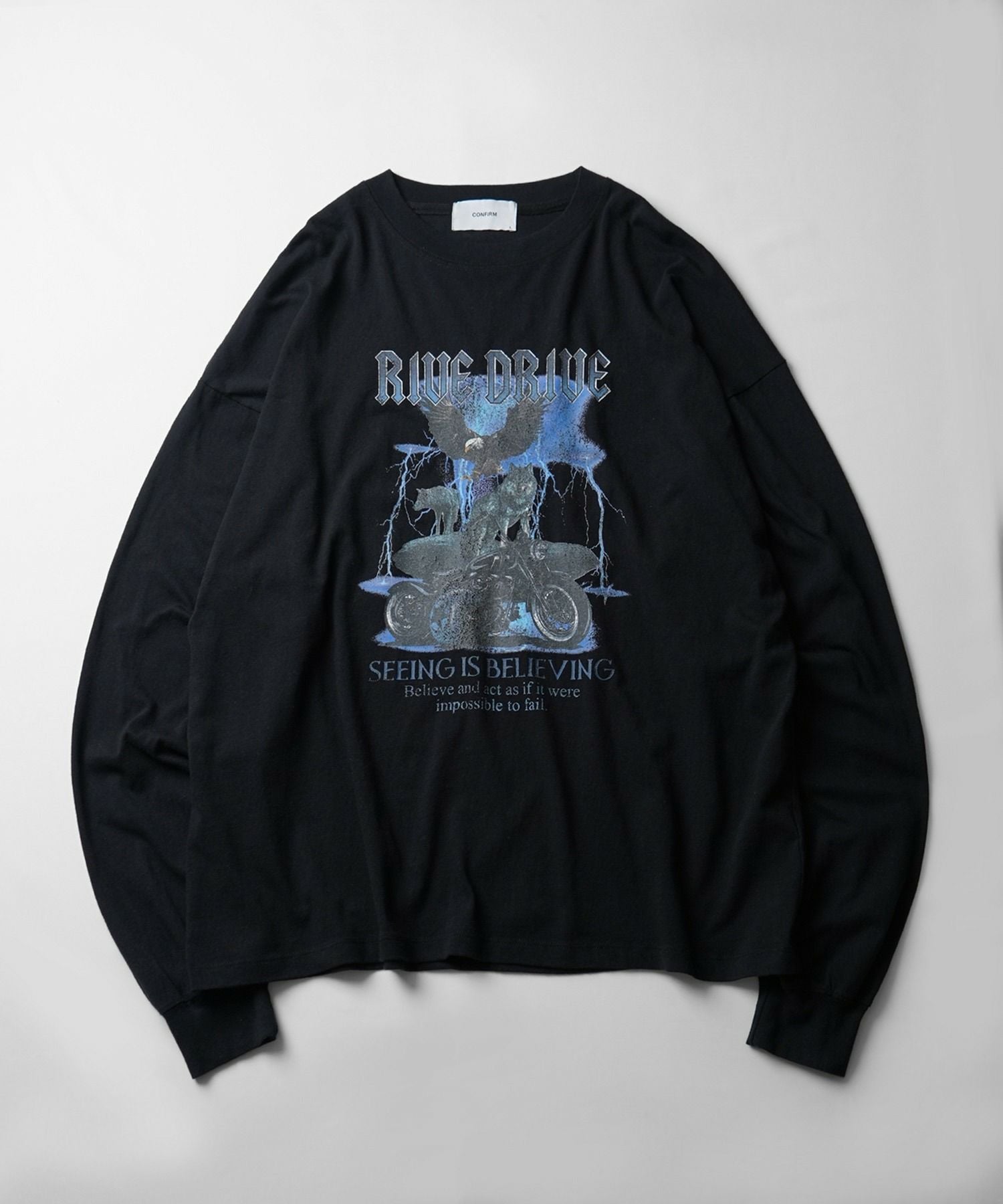 Confirm（コンファーム）ヴィンテージライク レトロプリント