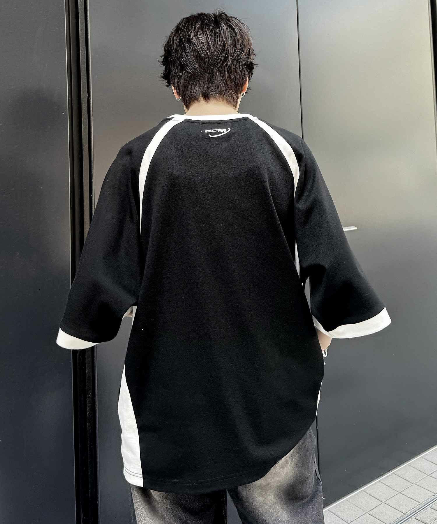 Confirm（コンファーム）Y2K パイピングライン ロゴプリント ビッグ 