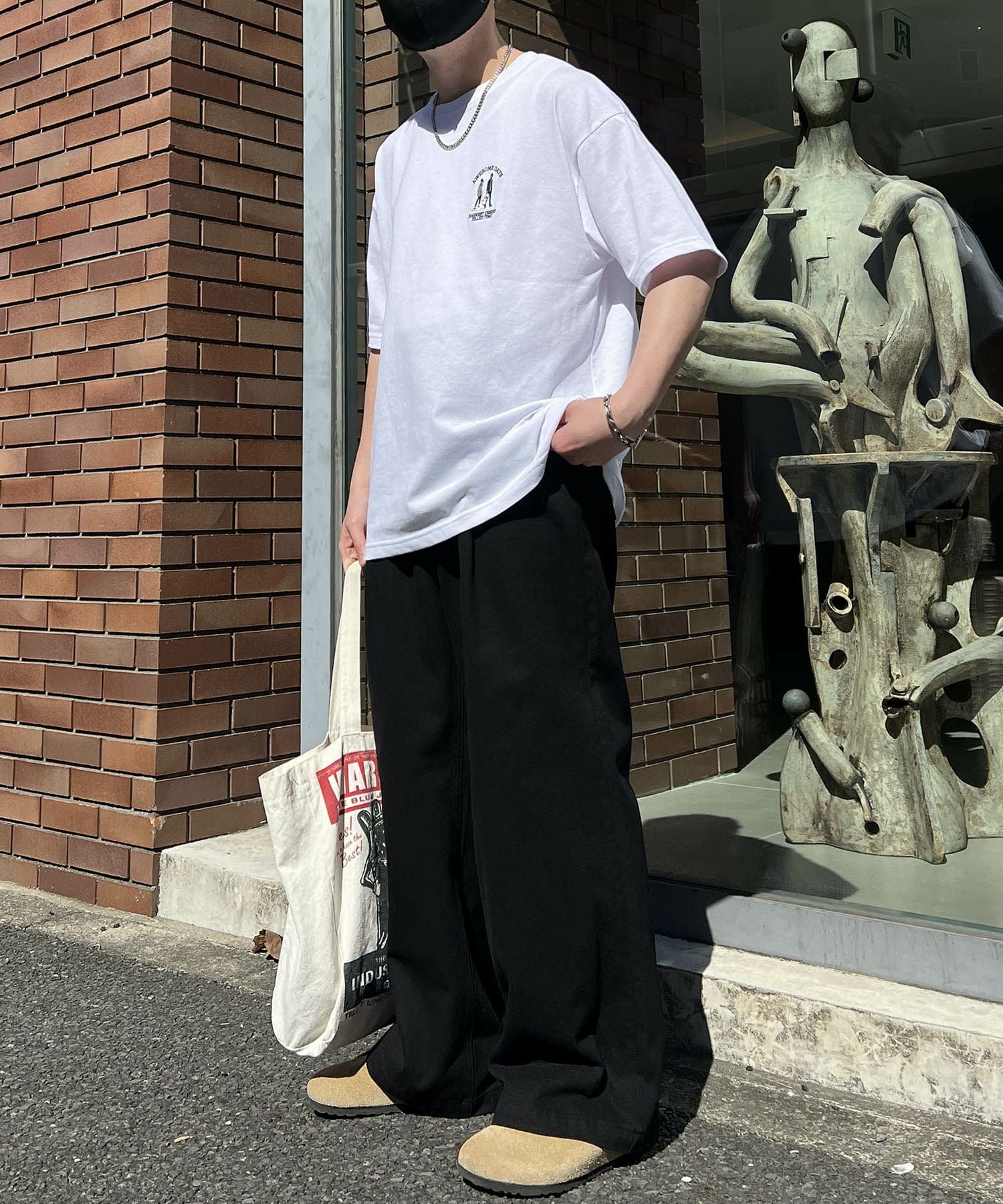 Confirm（コンファーム）ナチュラルシルエット カツラギワイドパンツ