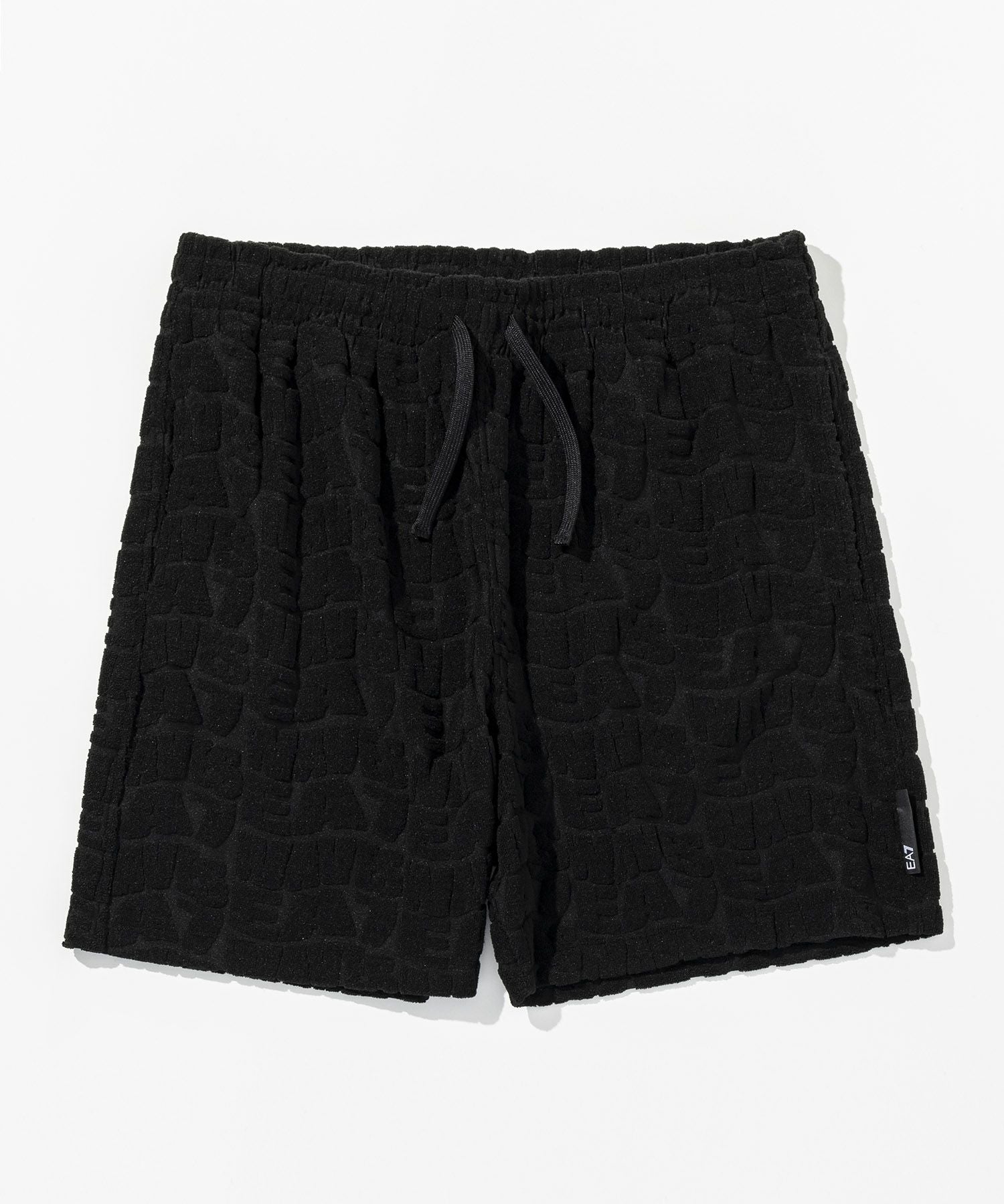 EMPORIO ARMANI EA7(イーエーセブン)ロゴパイルハーフパンツ | SHIFFON
