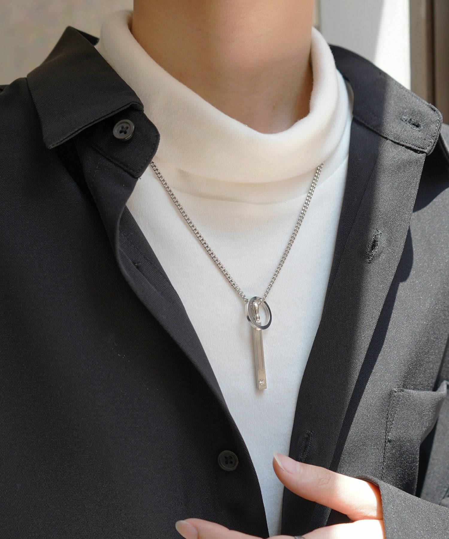 Confirm（コンファーム）トップ付き モチーフ チャーム シルバー