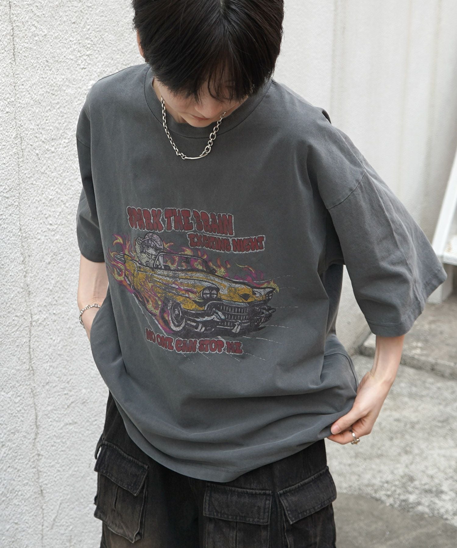 ILL'S(イルズ)レースガール ヴィンテージライク ピグメント加工