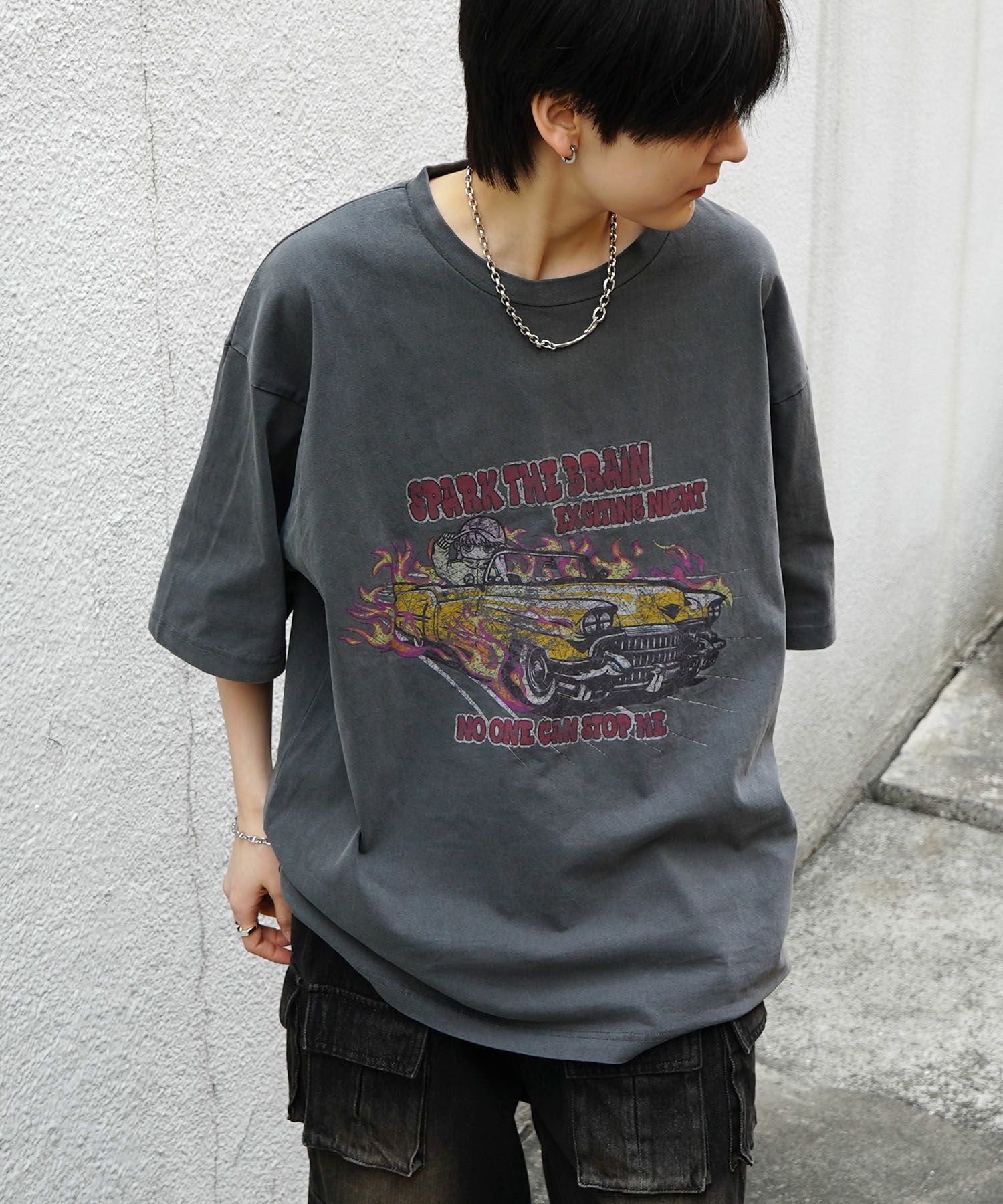ILL'S(イルズ)レースガール ヴィンテージライク ピグメント加工