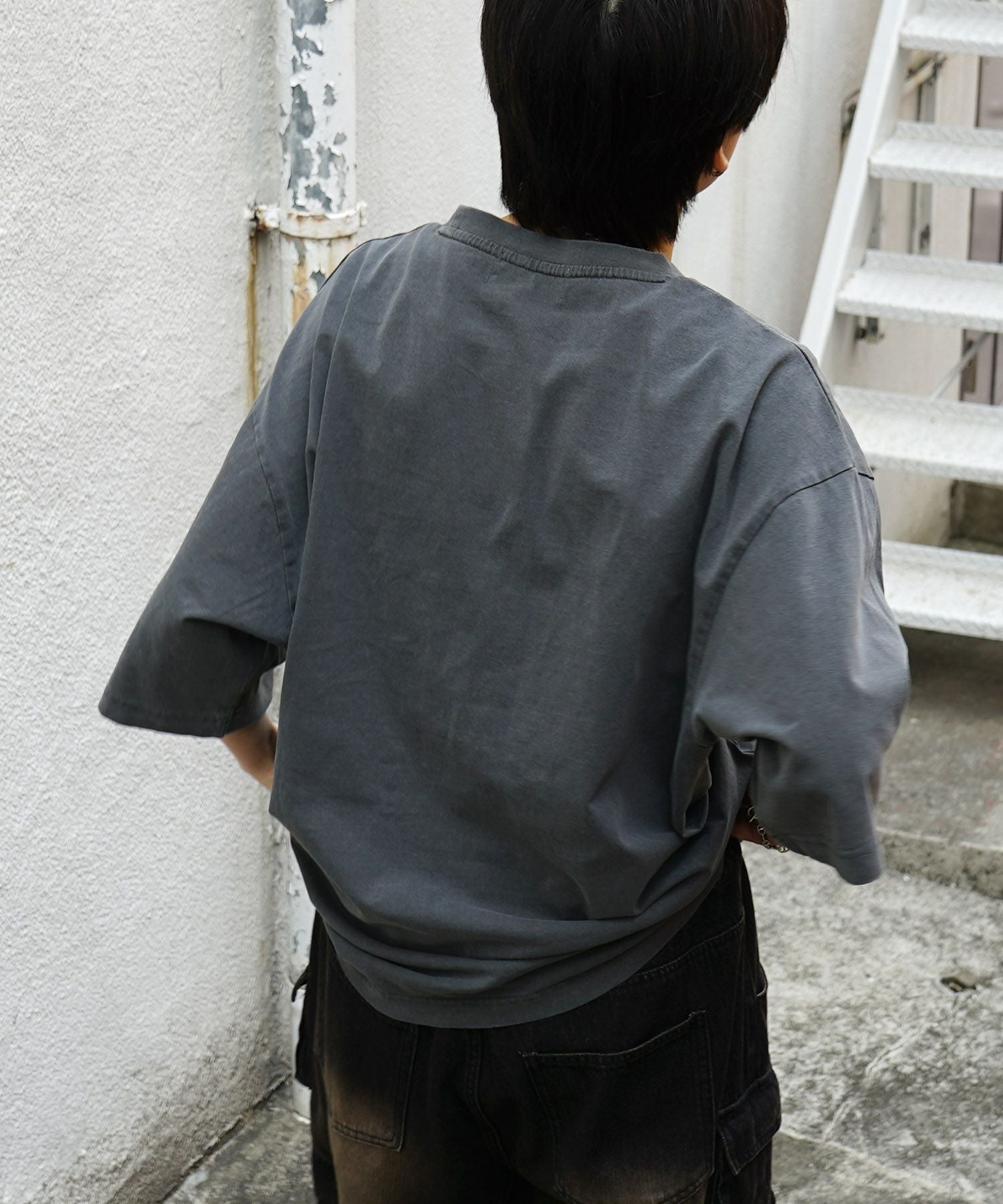 ILL'S(イルズ)レースガール ヴィンテージライク ピグメント加工