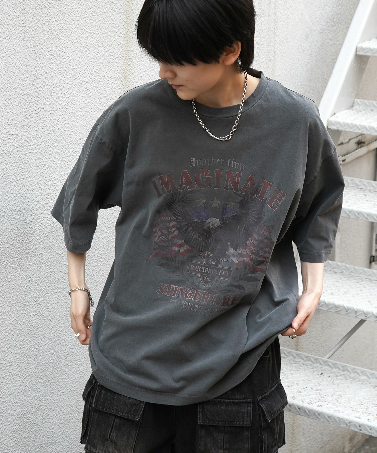 ILL'S(イルズ)アメリカン ヴィンテージライク ピグメント加工 アメカジ