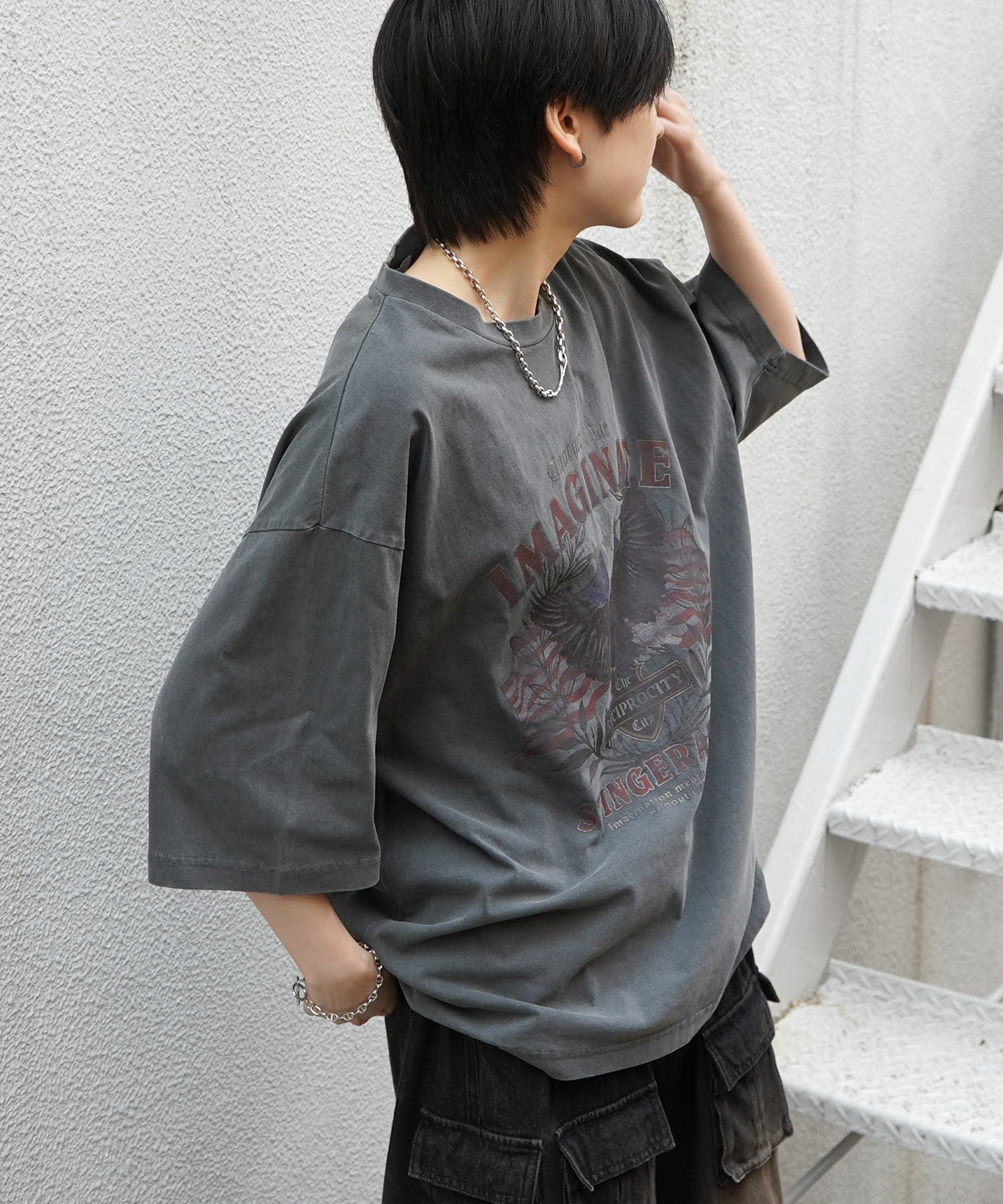 ILL'S(イルズ)アメリカン ヴィンテージライク ピグメント加工 アメカジ